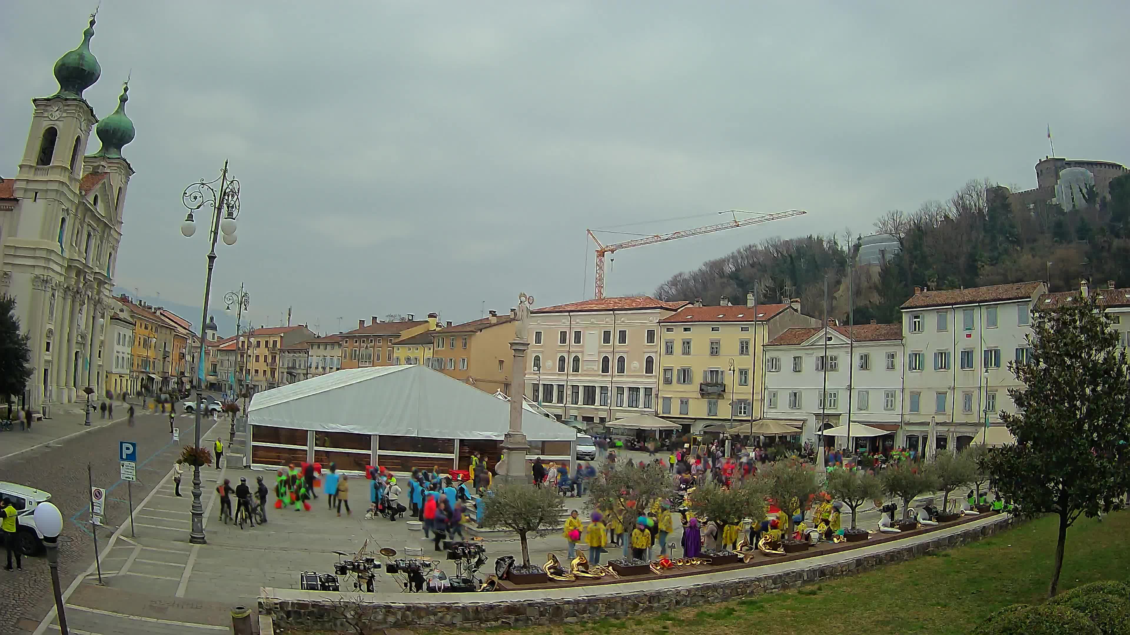 Webcam Gorizia Vittoria square – Church of st. Ignazio