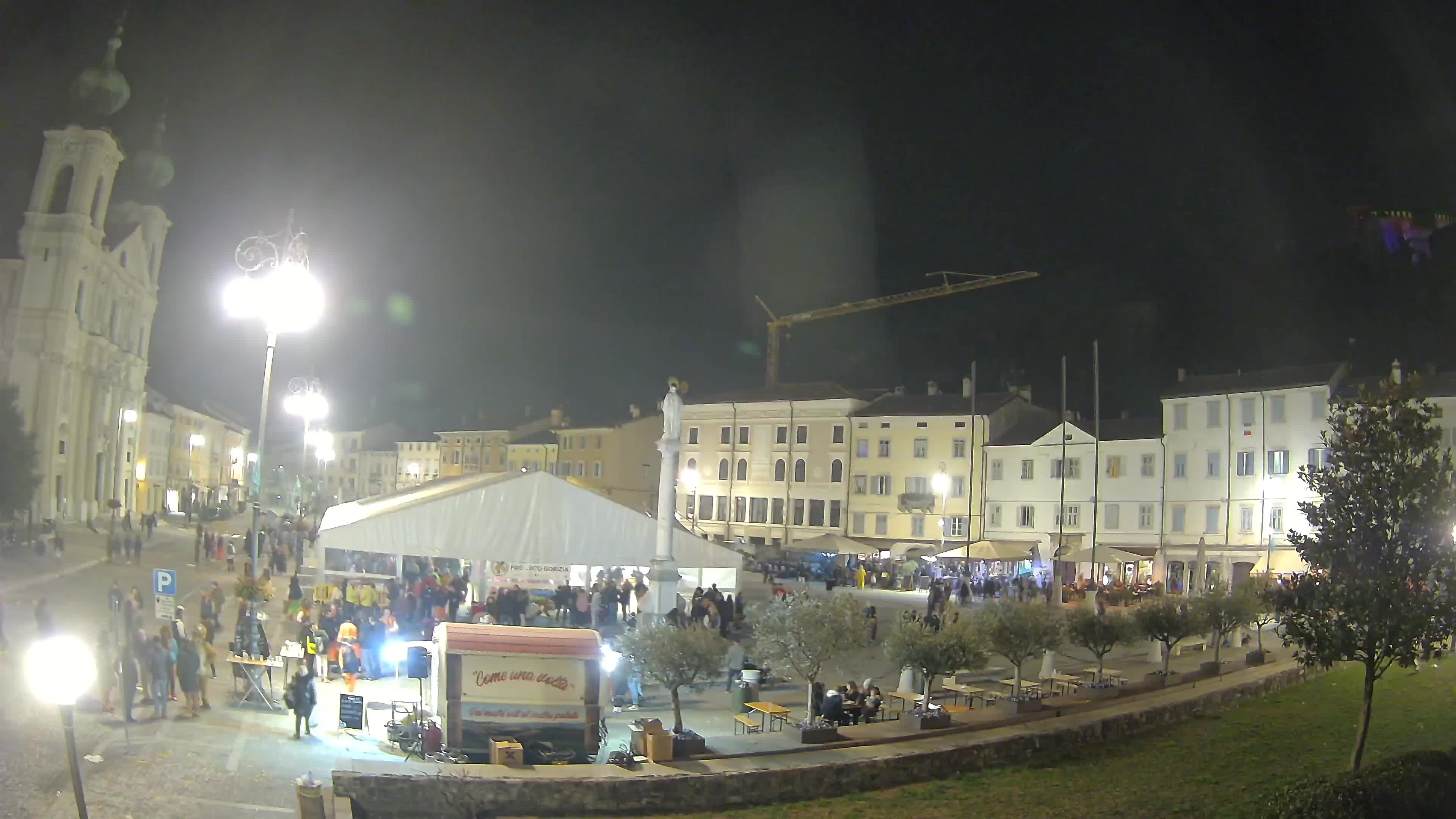 Webcam Gorizia Vittoria square – Church of st. Ignazio