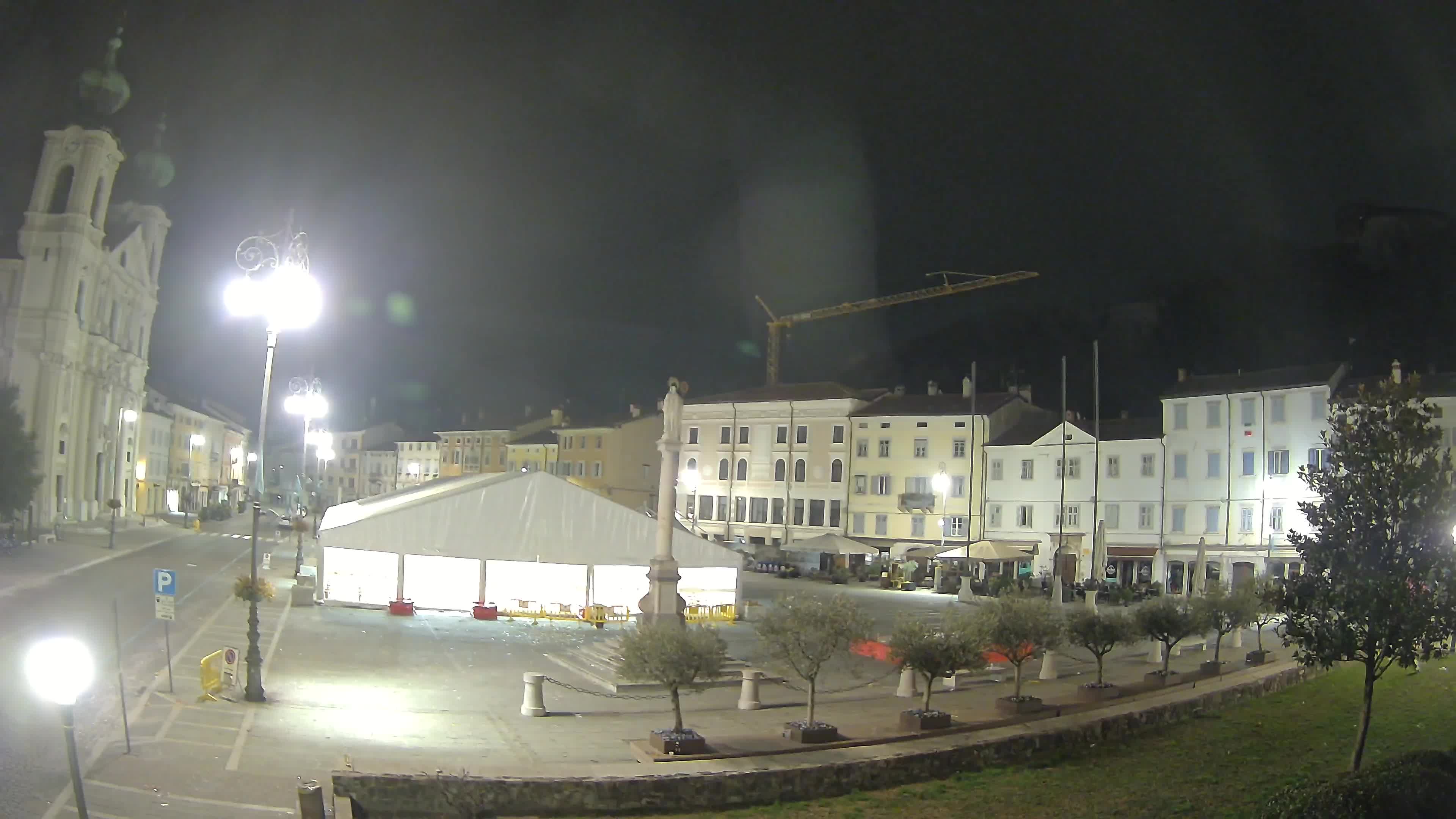 Webcam Gorizia Vittoria square – Church of st. Ignazio