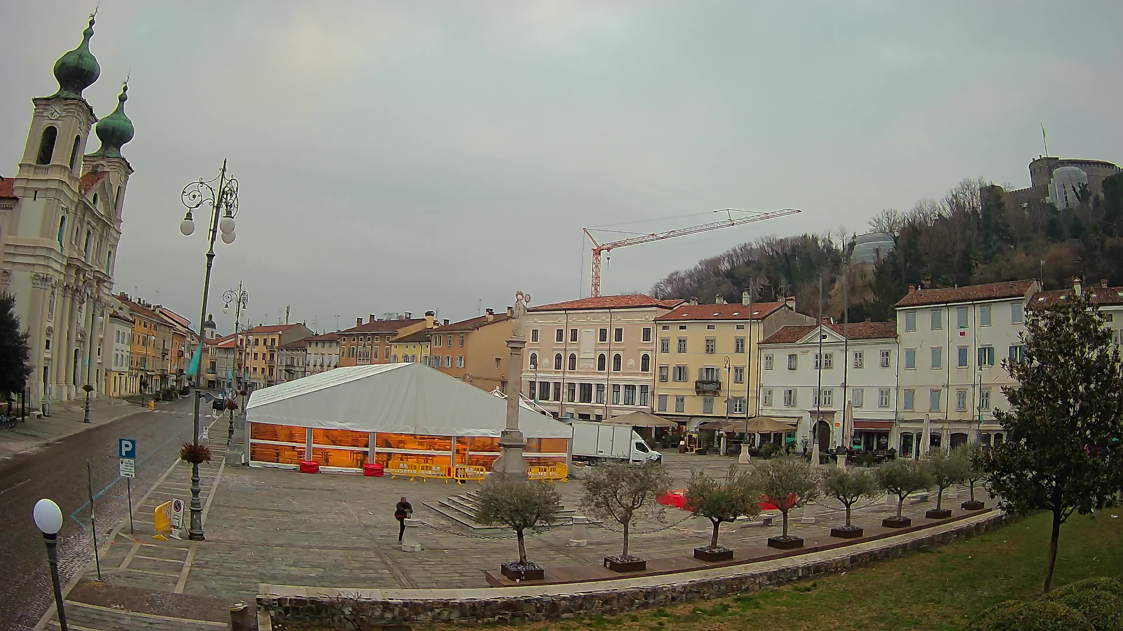 Webcam Gorizia Vittoria square – Church of st. Ignazio