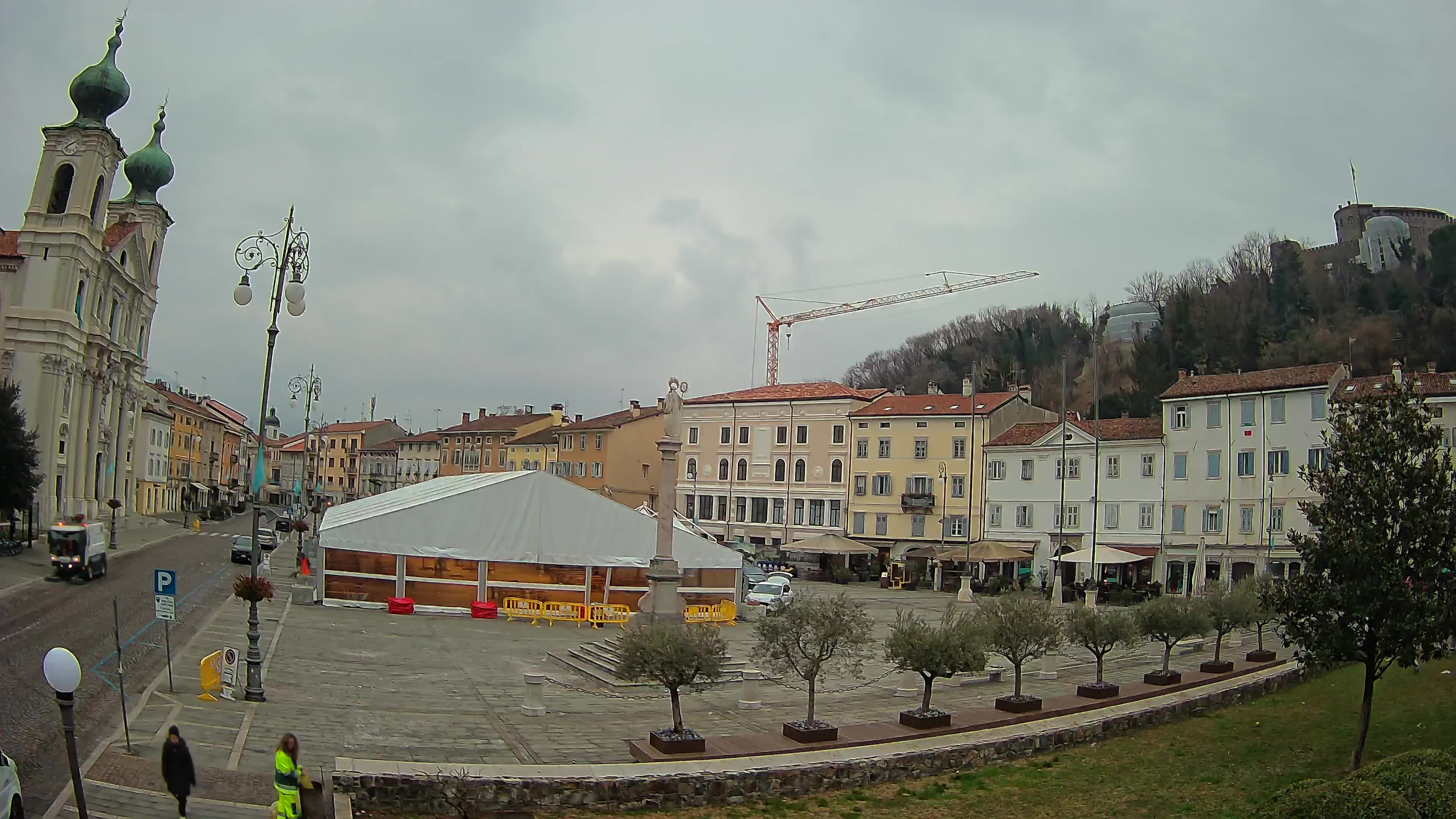 Gorizia – Place Vittoria – église st. Ignazio