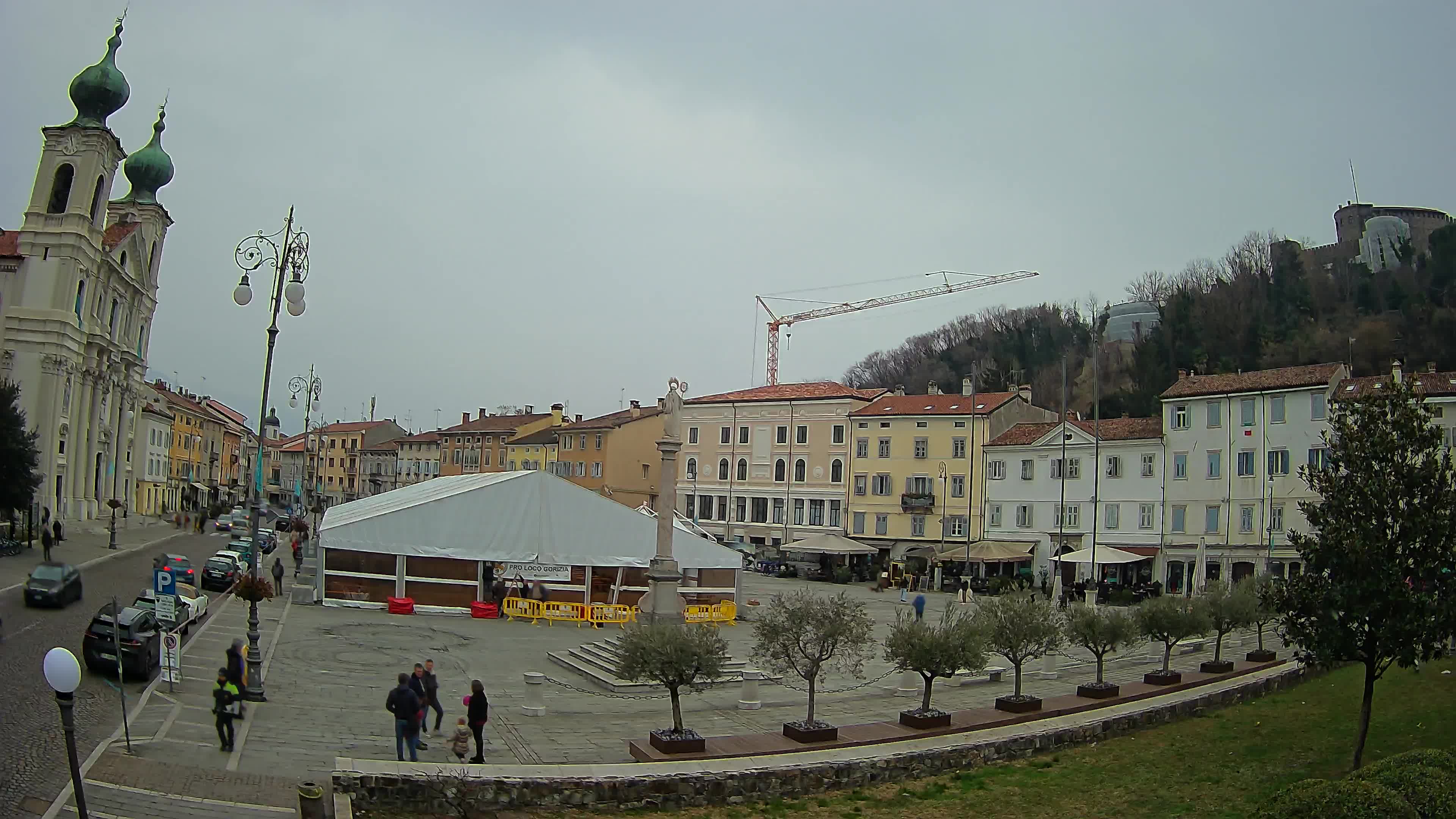 Webcam Gorizia Vittoria square – Church of st. Ignazio