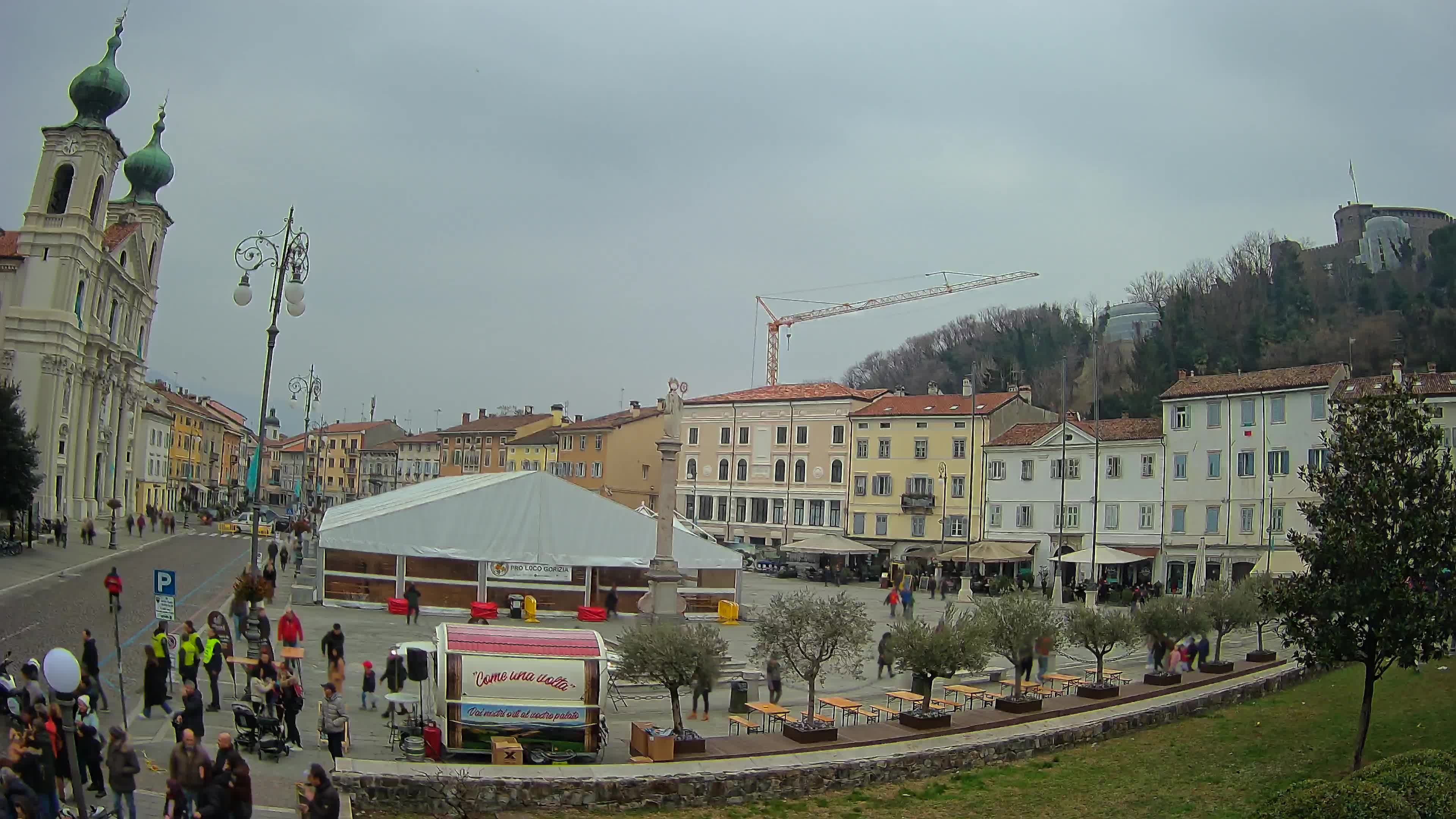 Webcam Gorizia Vittoria square – Church of st. Ignazio