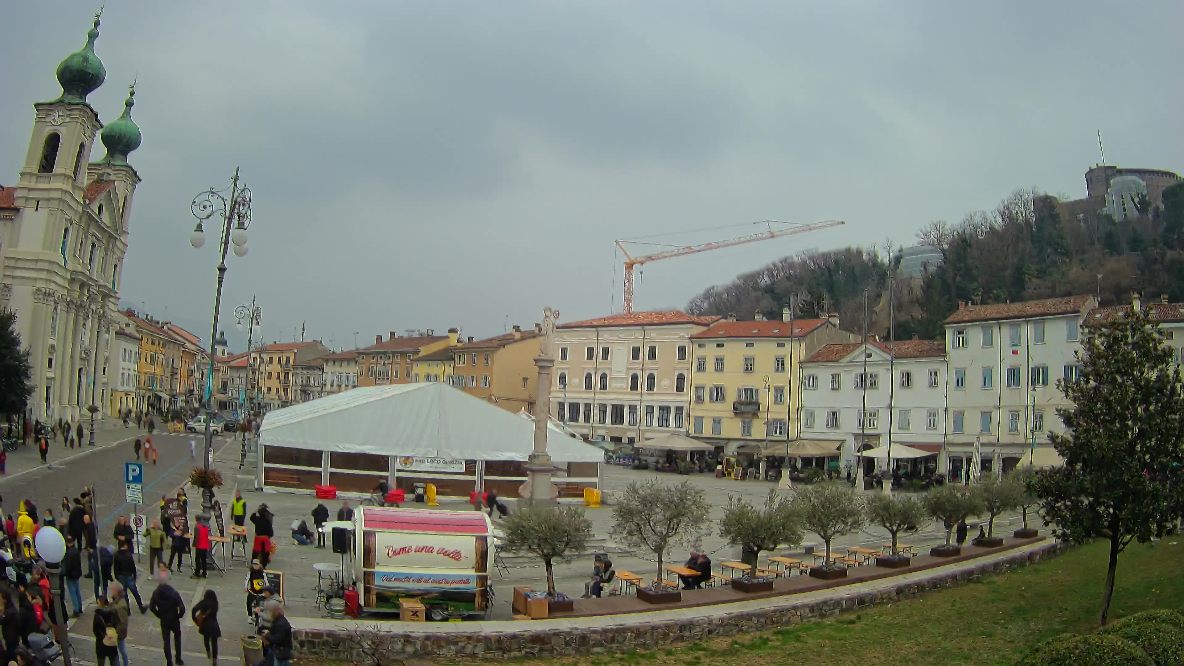 Gorizia – Place Vittoria – église st. Ignazio