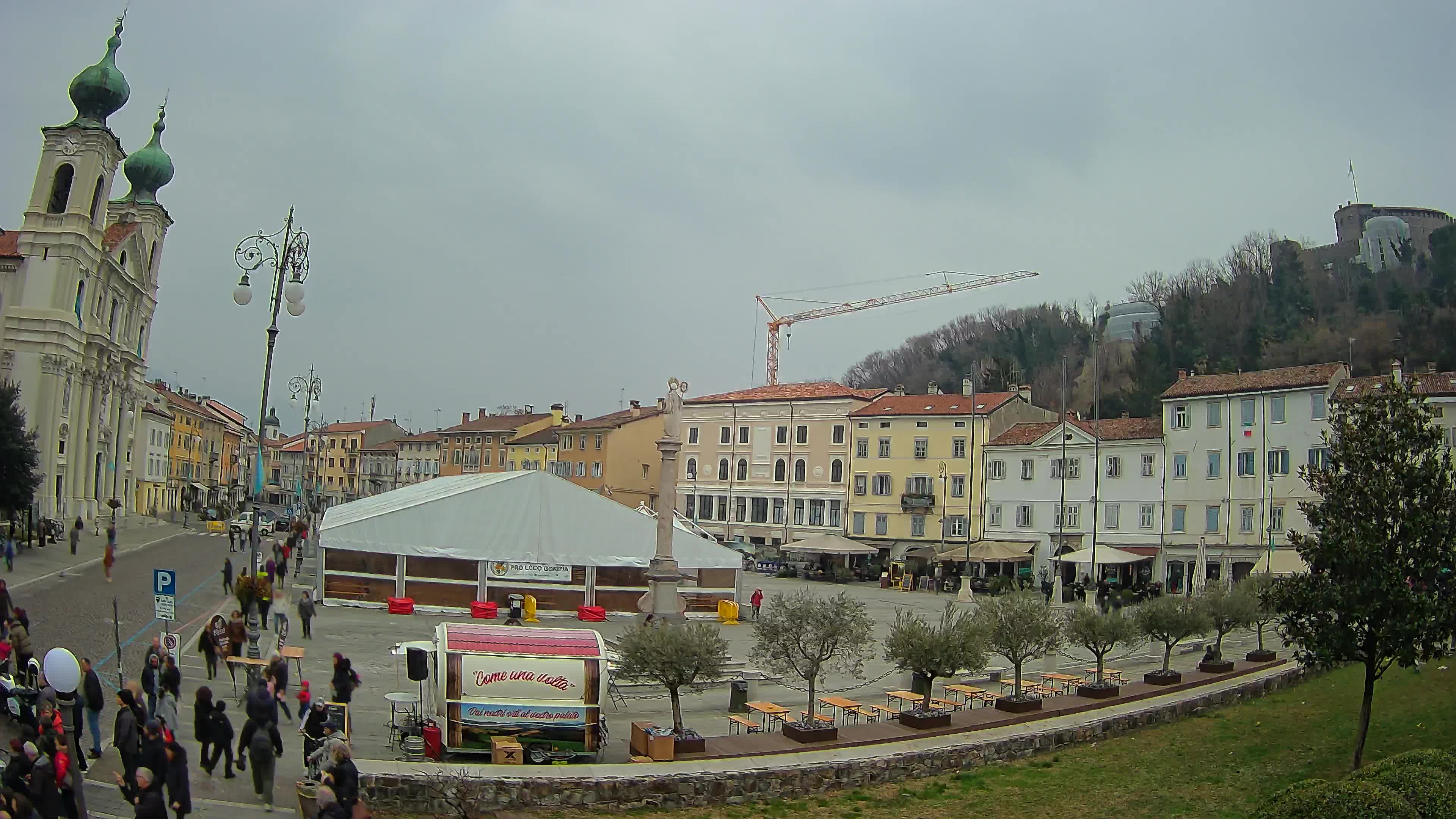 Webcam Gorizia Vittoria square – Church of st. Ignazio