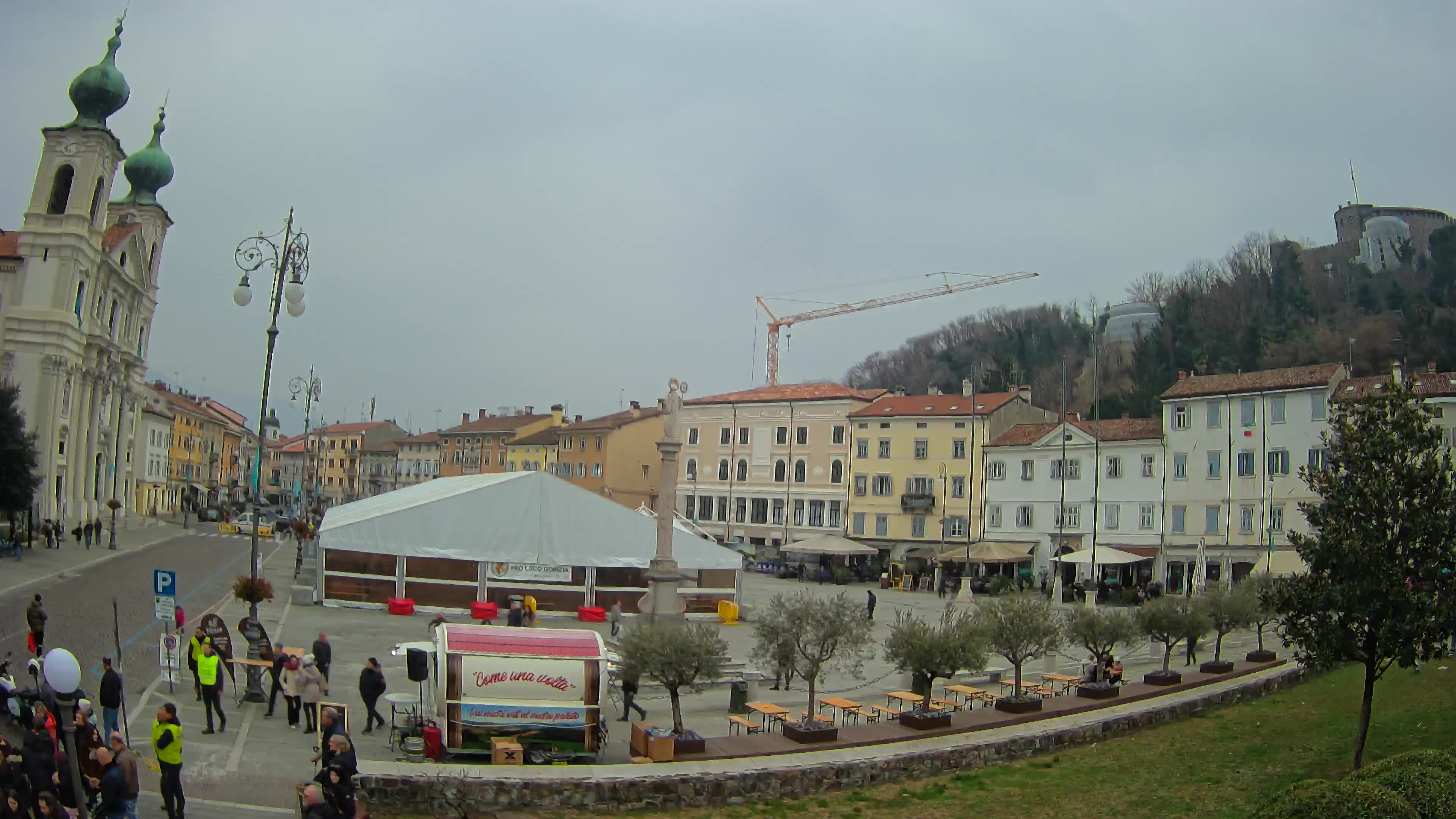 Webcam Gorizia Vittoria square – Church of st. Ignazio