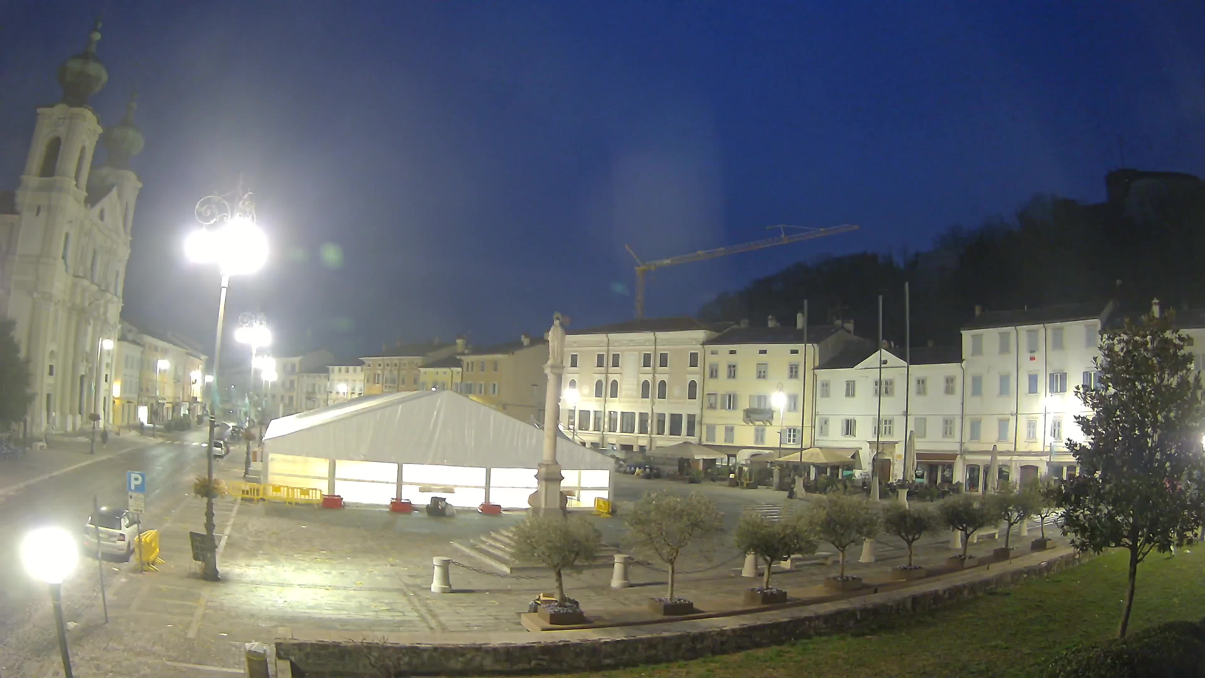 Webcam Gorizia Vittoria square – Church of st. Ignazio