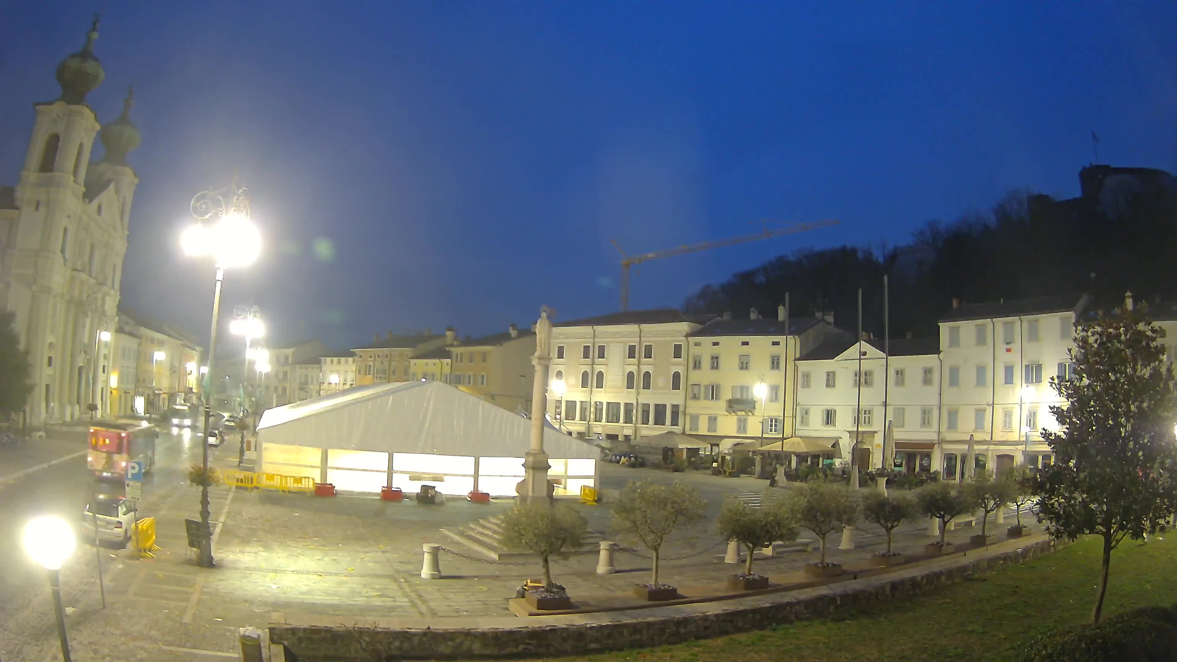 Webcam Gorizia Vittoria square – Church of st. Ignazio