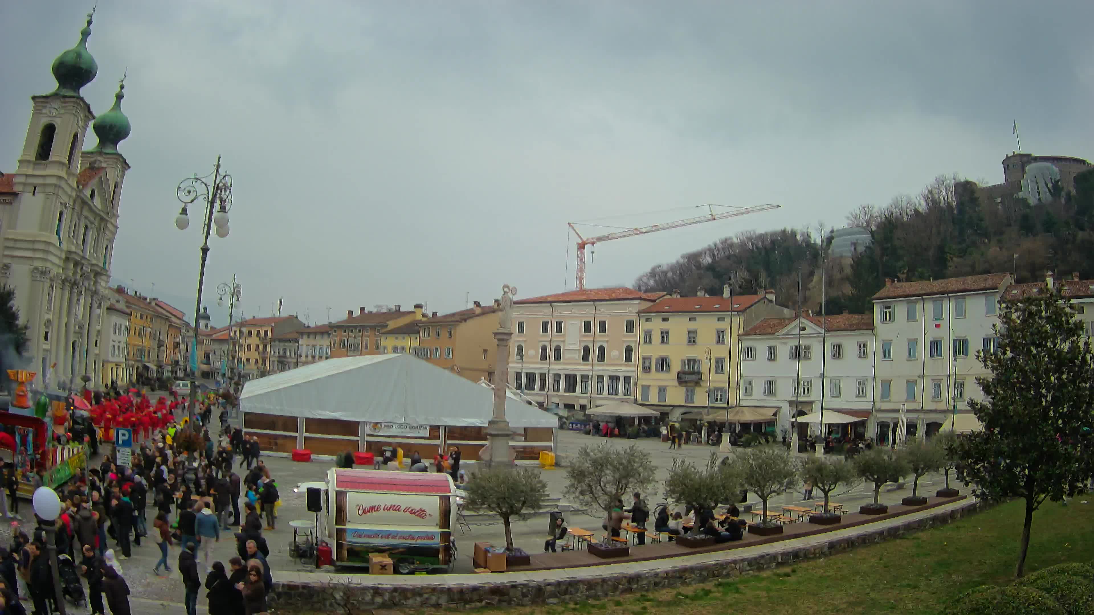 Webcam Gorizia Vittoria square – Church of st. Ignazio