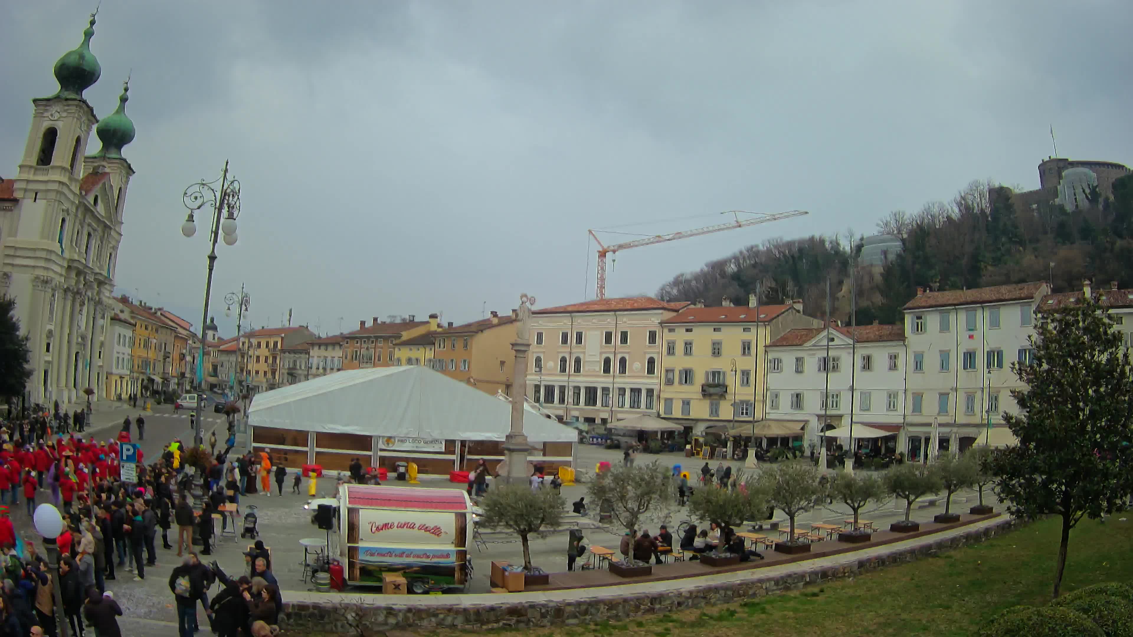 Webcam Gorizia Vittoria square – Church of st. Ignazio