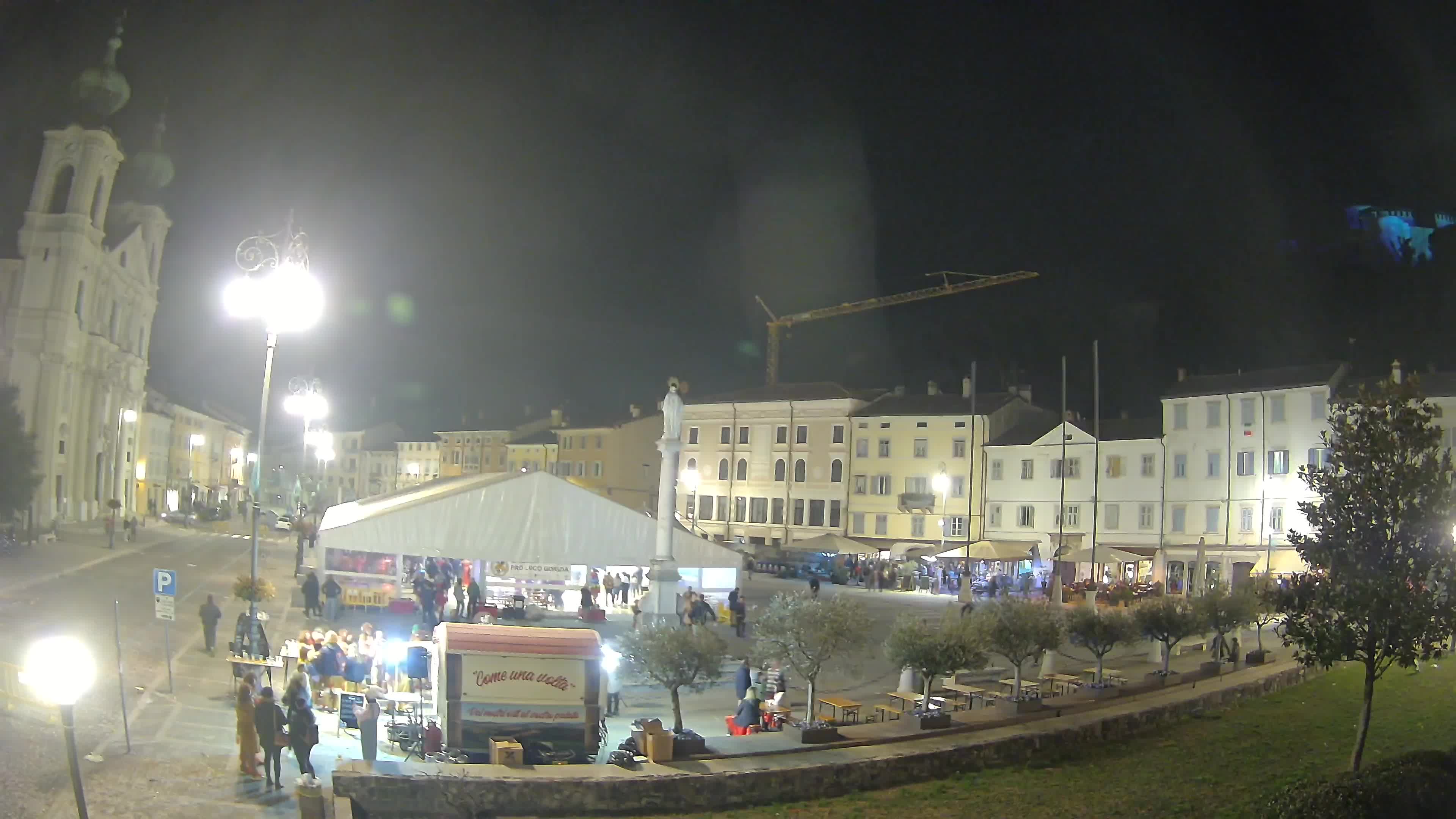 Webcam Gorizia Vittoria square – Church of st. Ignazio