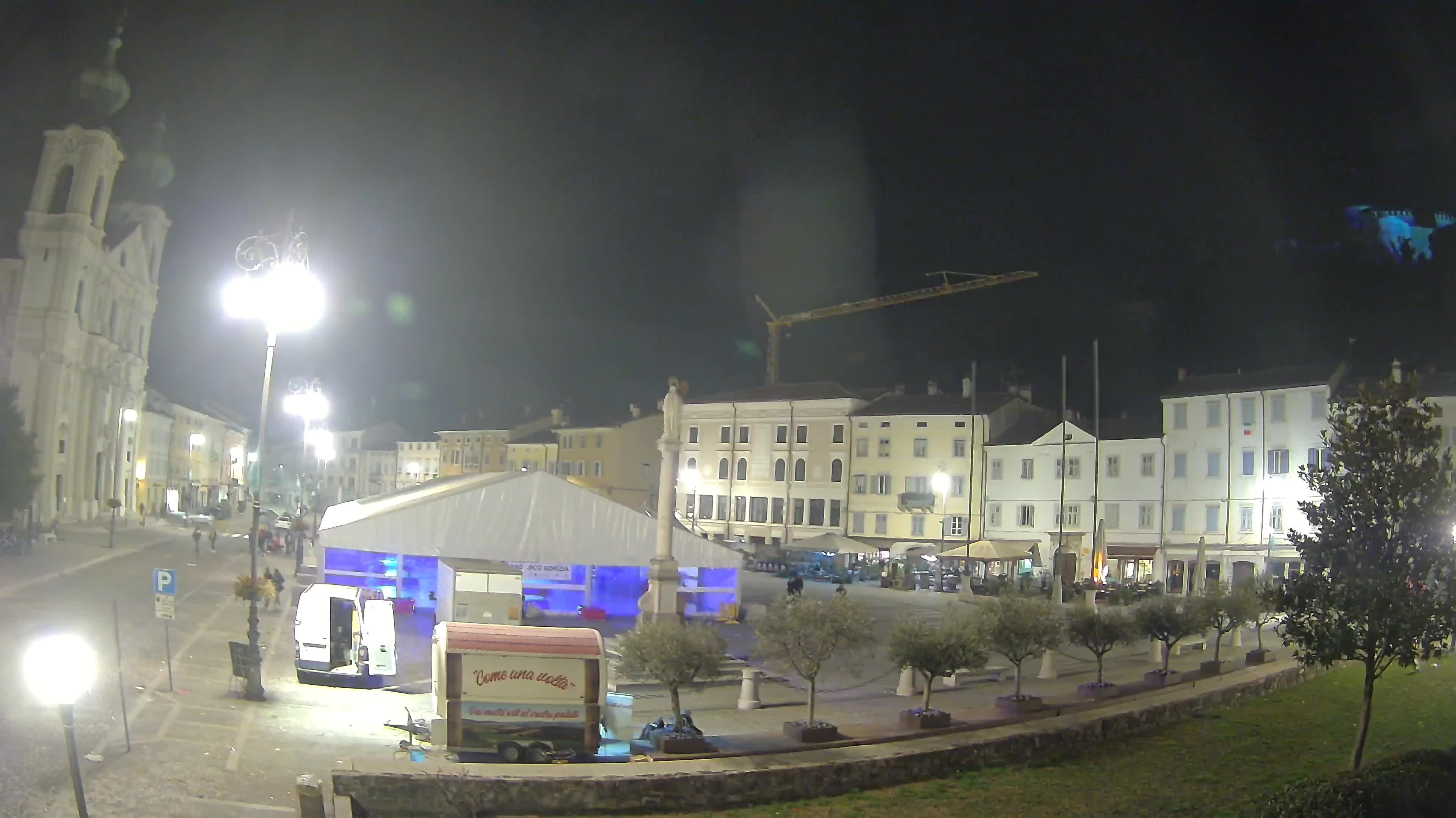 Webcam Gorizia Vittoria square – Church of st. Ignazio