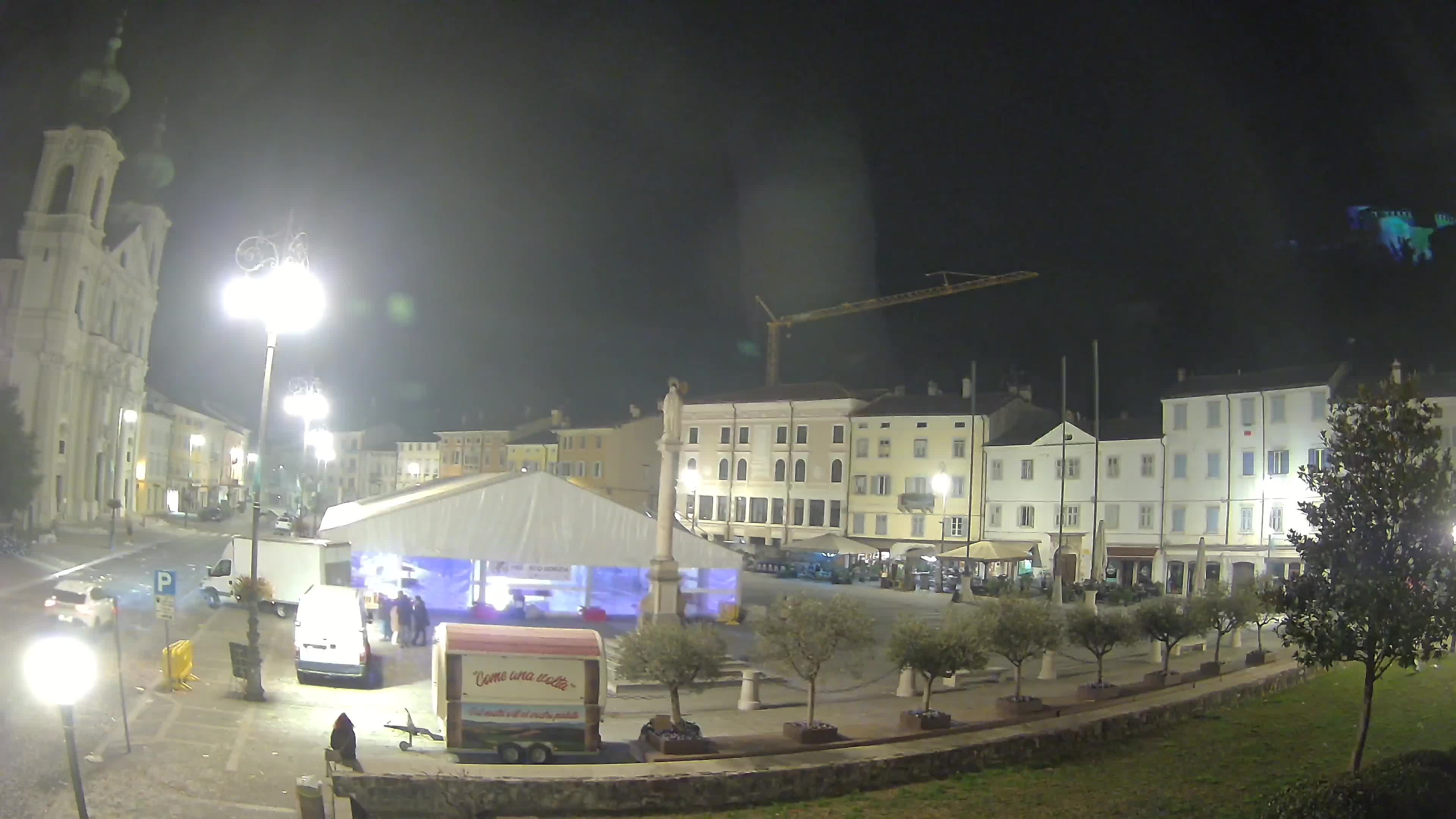 Webcam Gorizia Vittoria square – Church of st. Ignazio