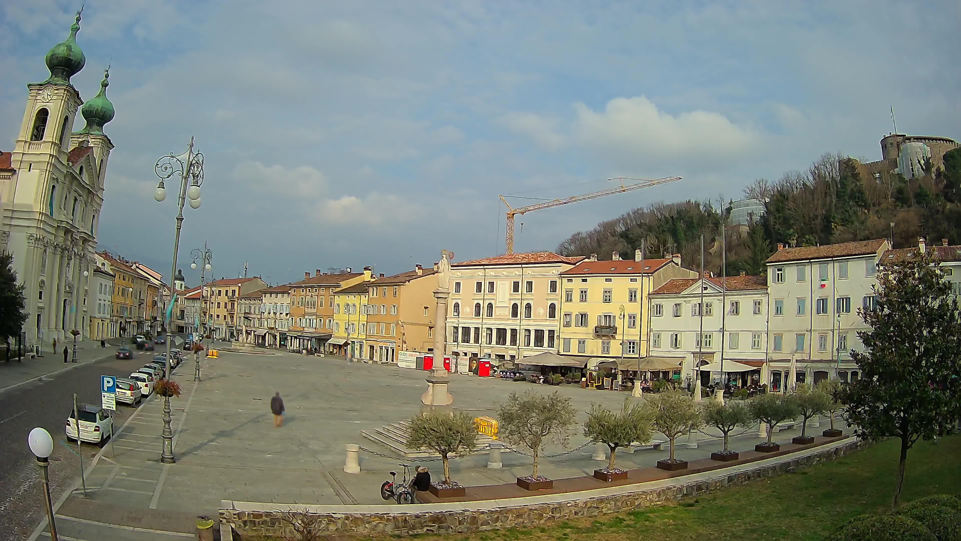 Webcam Gorizia Vittoria square – Church of st. Ignazio