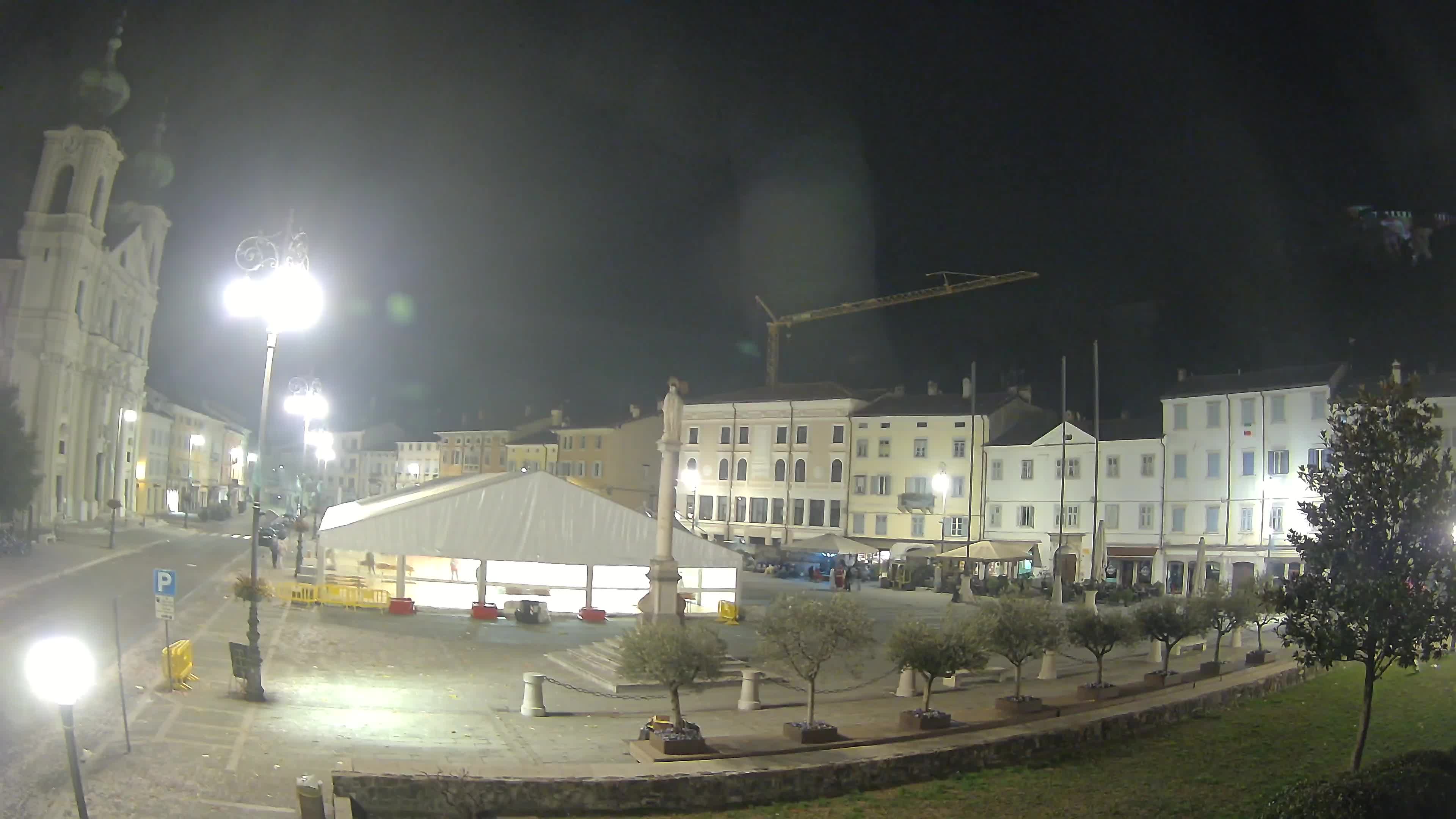 Webcam Gorizia Vittoria square – Church of st. Ignazio