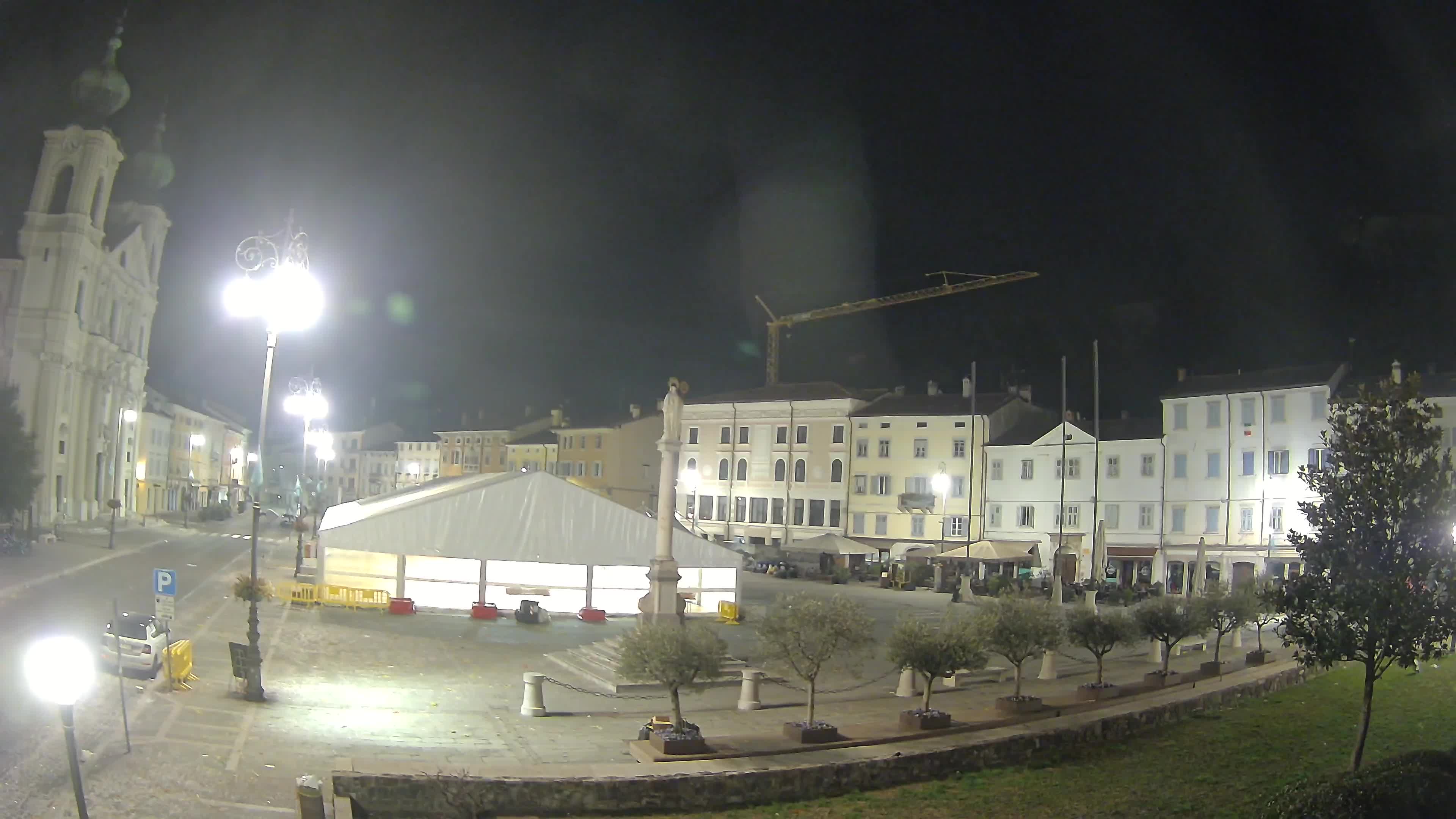 Webcam Gorizia Vittoria square – Church of st. Ignazio