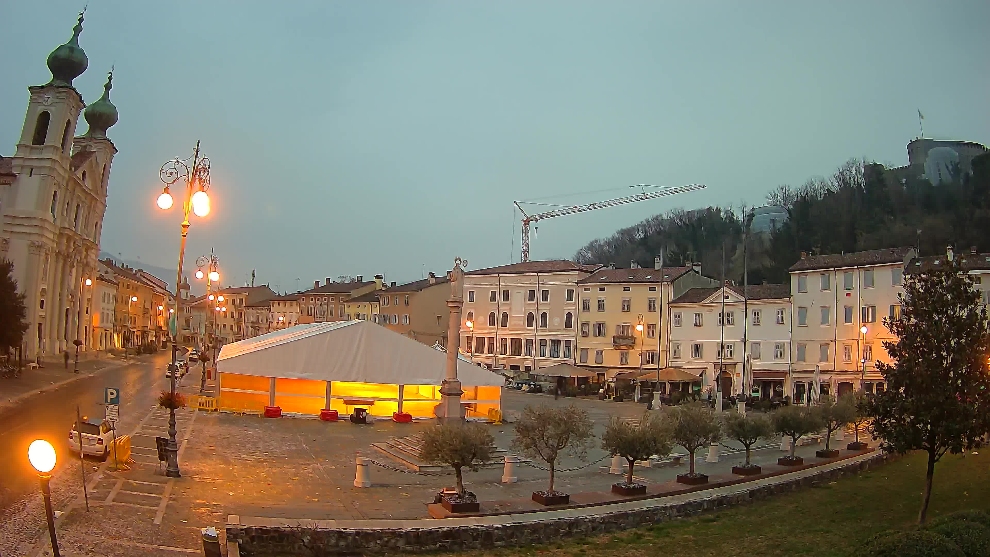 Gorizia – Place Vittoria – église st. Ignazio