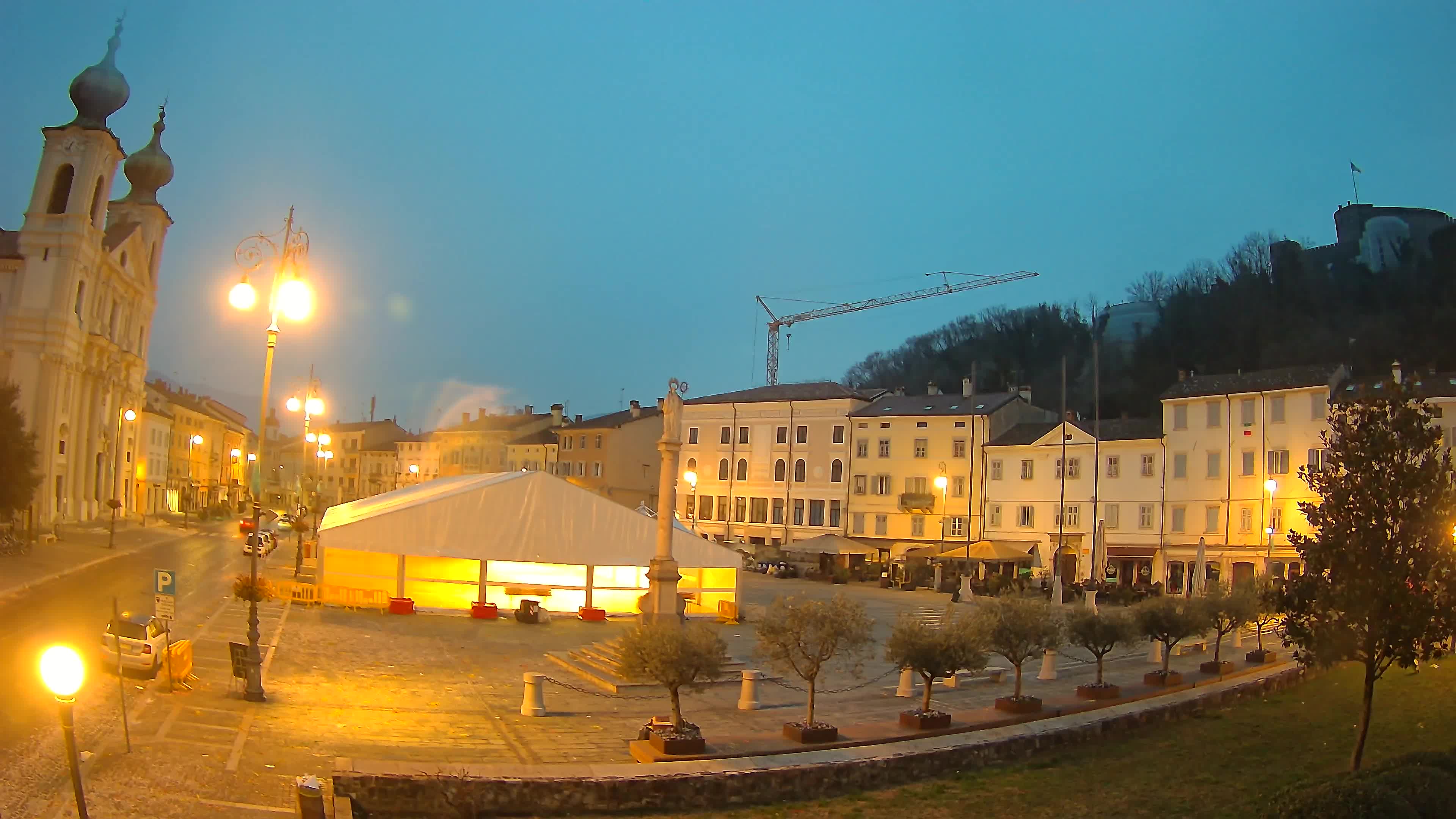 Gorizia – Place Vittoria – église st. Ignazio