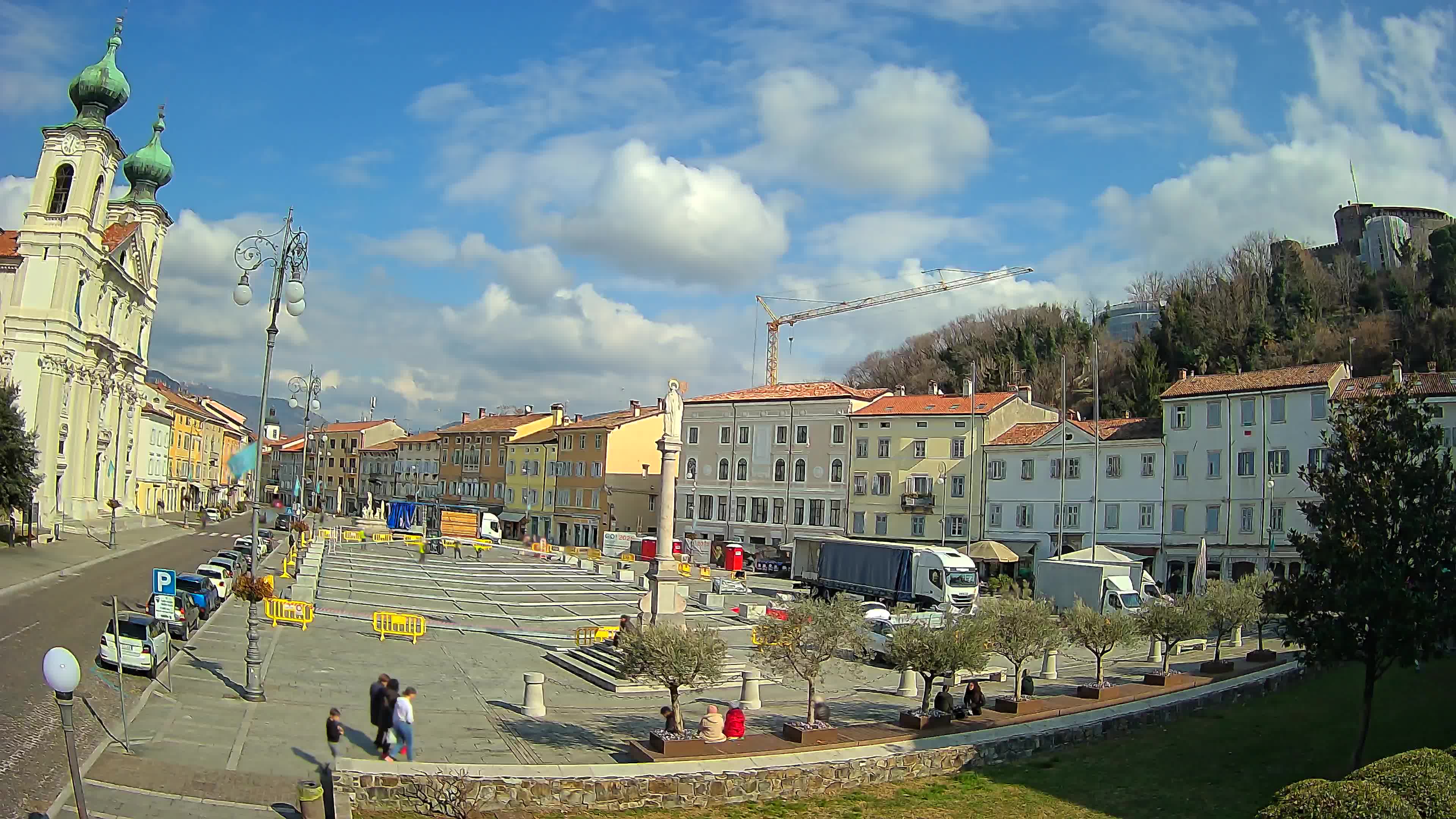 Webcam Gorizia Vittoria square – Church of st. Ignazio