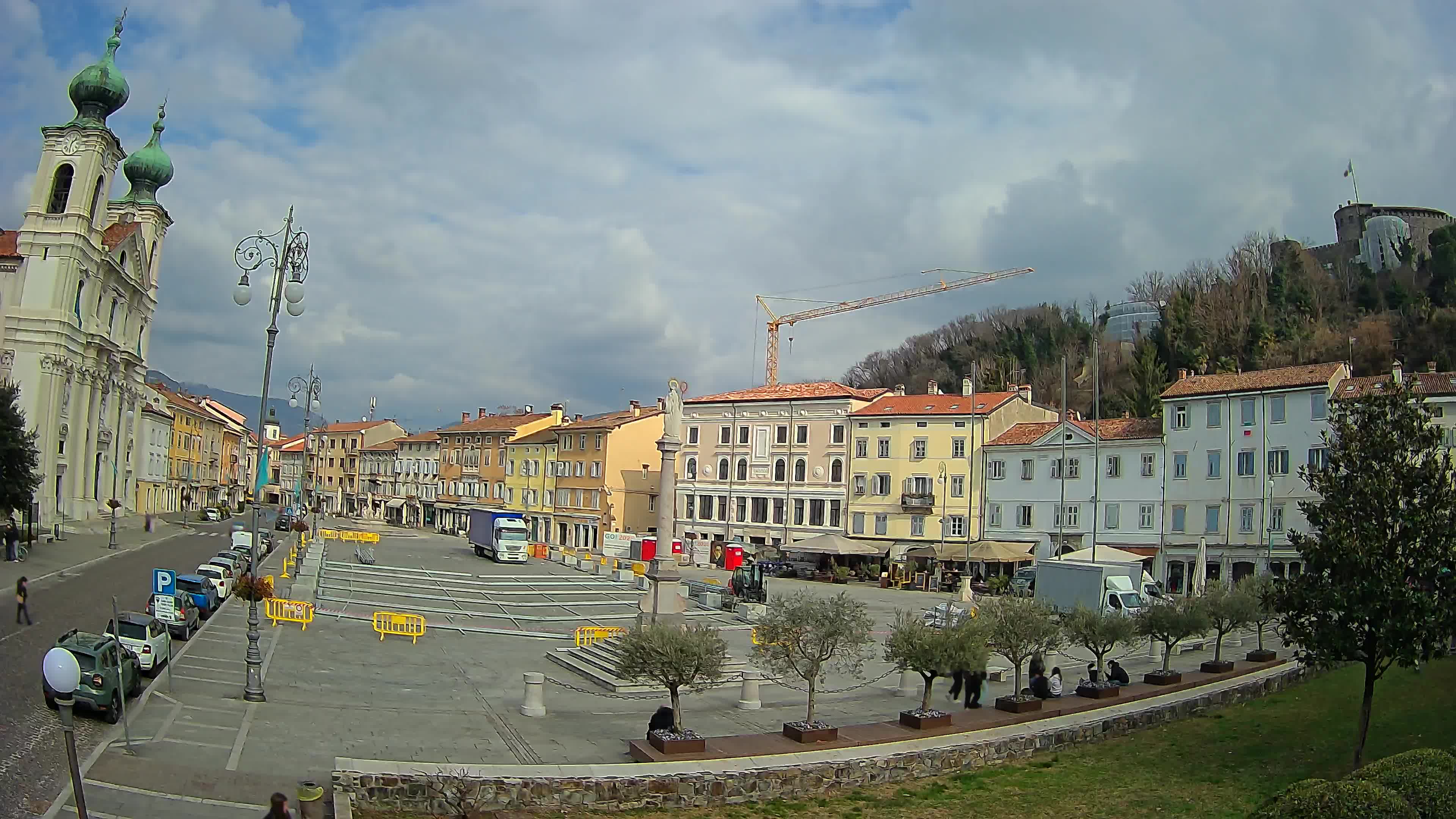 Webcam Gorizia Vittoria square – Church of st. Ignazio