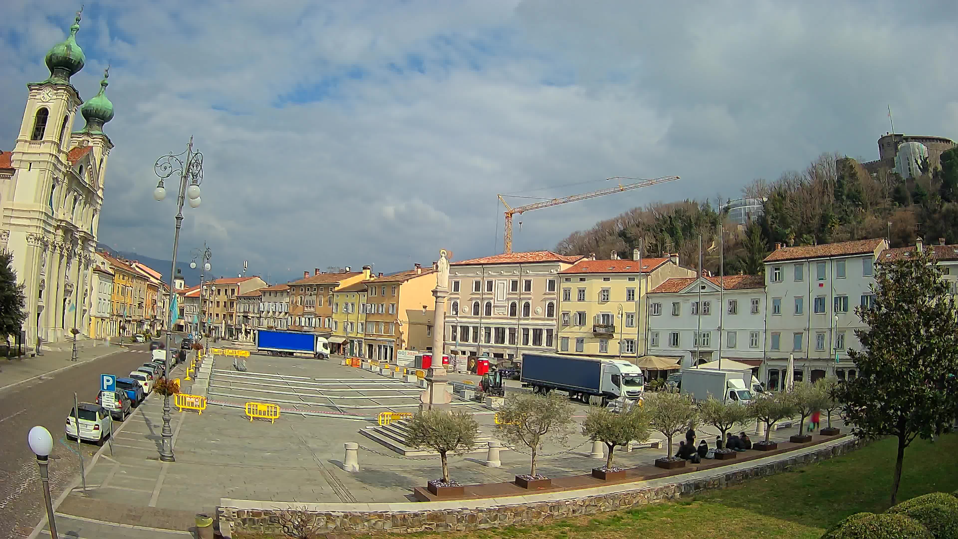 Webcam Gorizia Vittoria square – Church of st. Ignazio