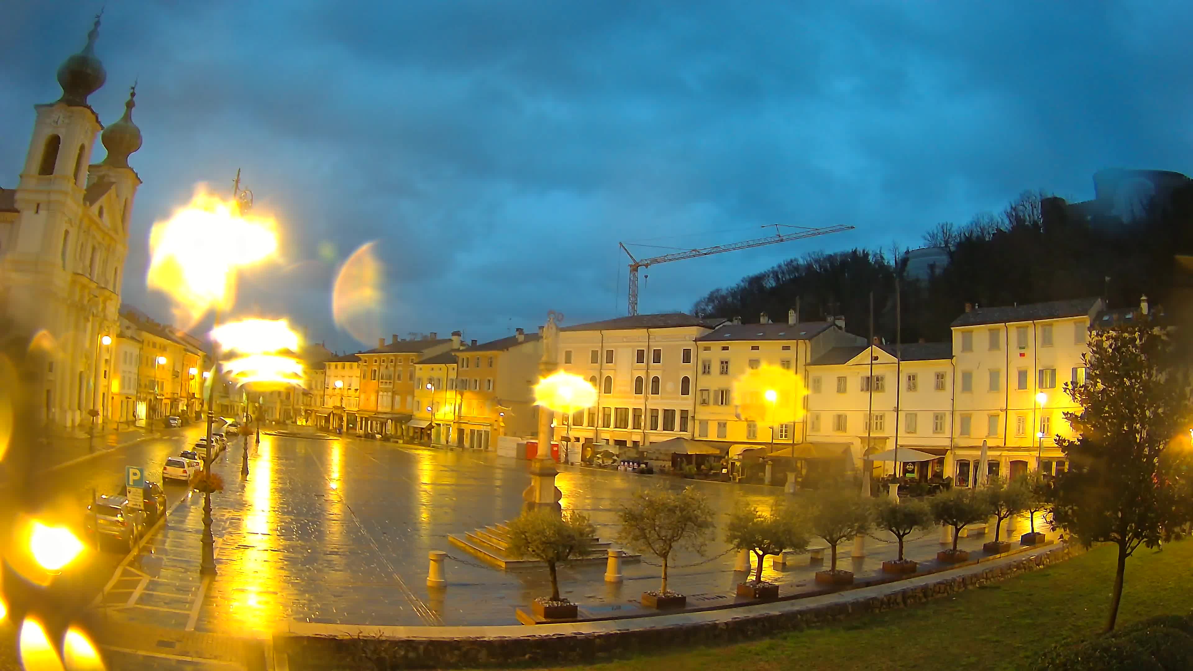 Gorizia – Place Vittoria – église st. Ignazio