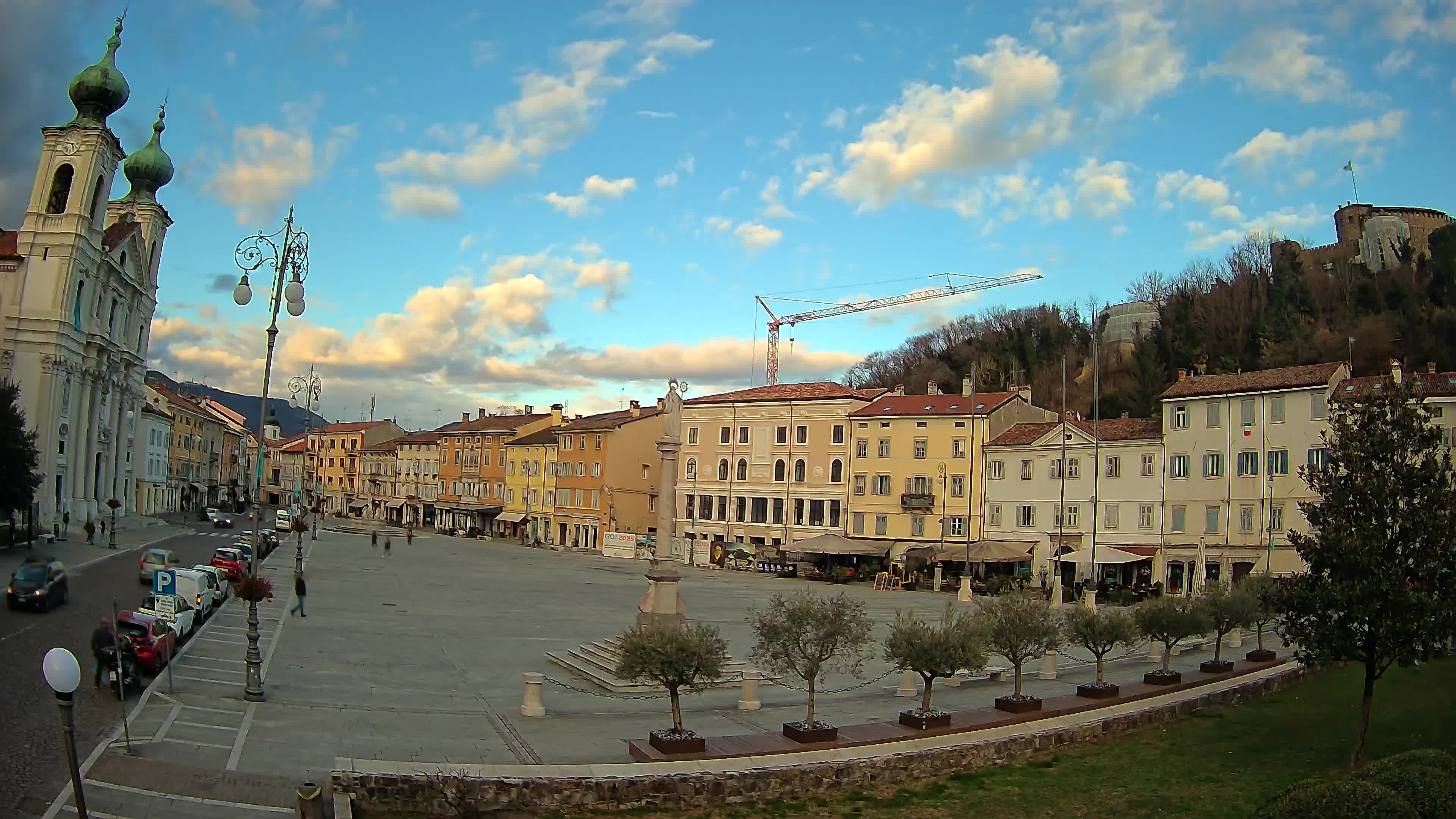 Webcam Gorizia Vittoria square – Church of st. Ignazio