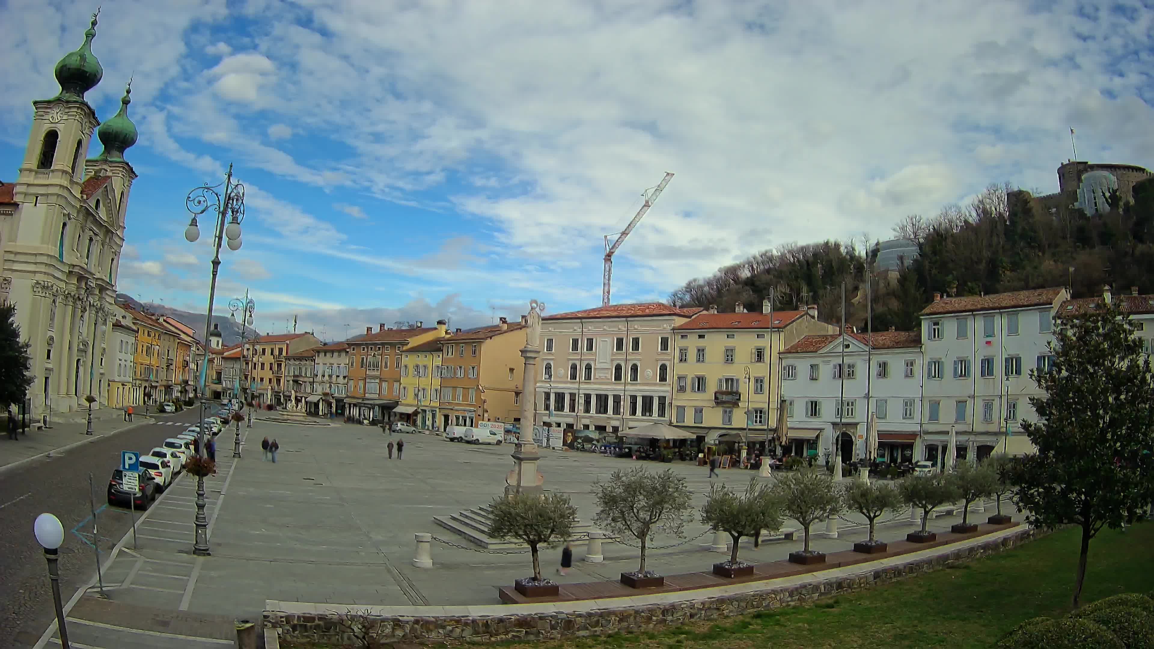 Gorizia – Place Vittoria – église st. Ignazio