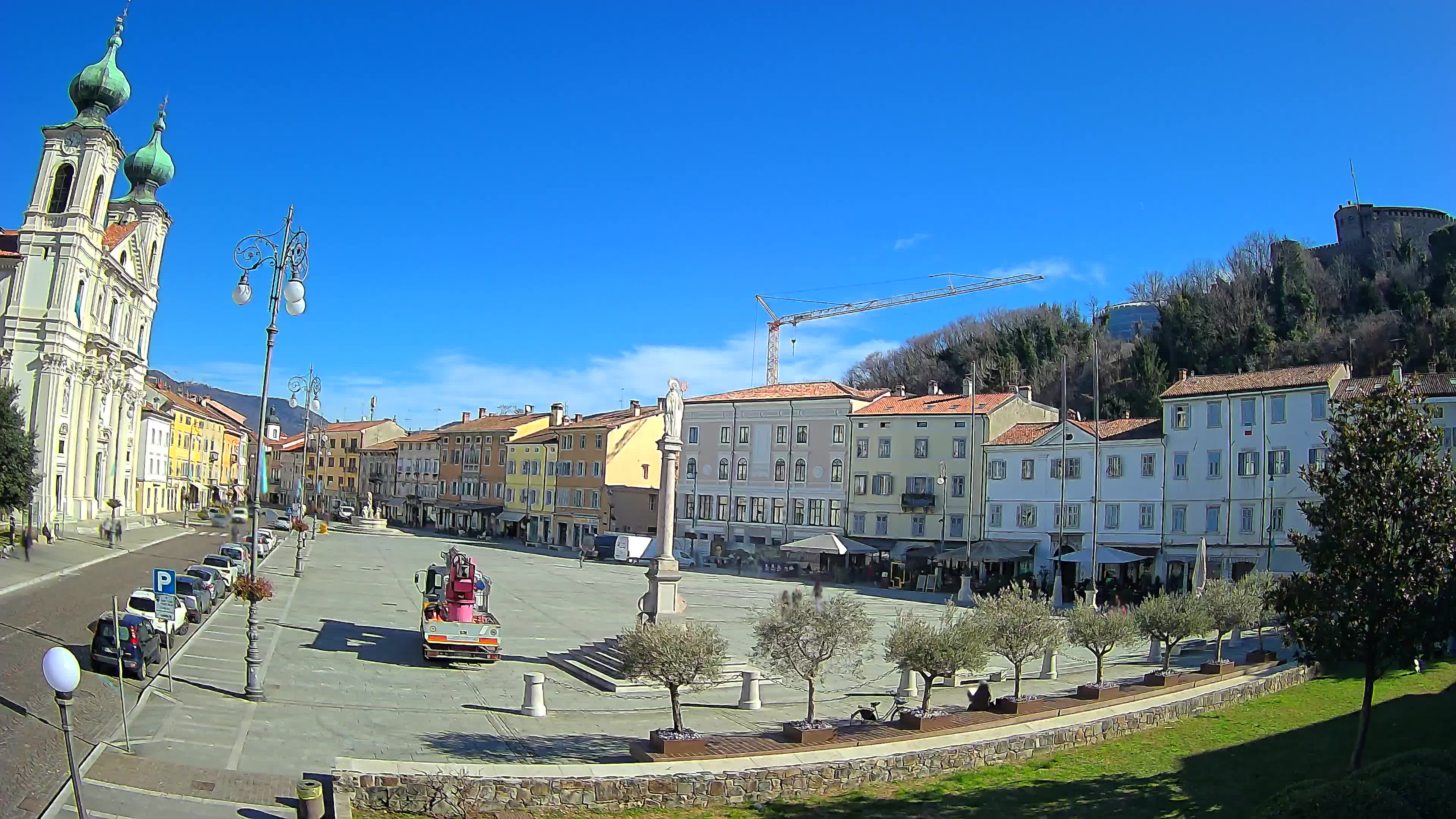 Webcam Gorizia Vittoria square – Church of st. Ignazio