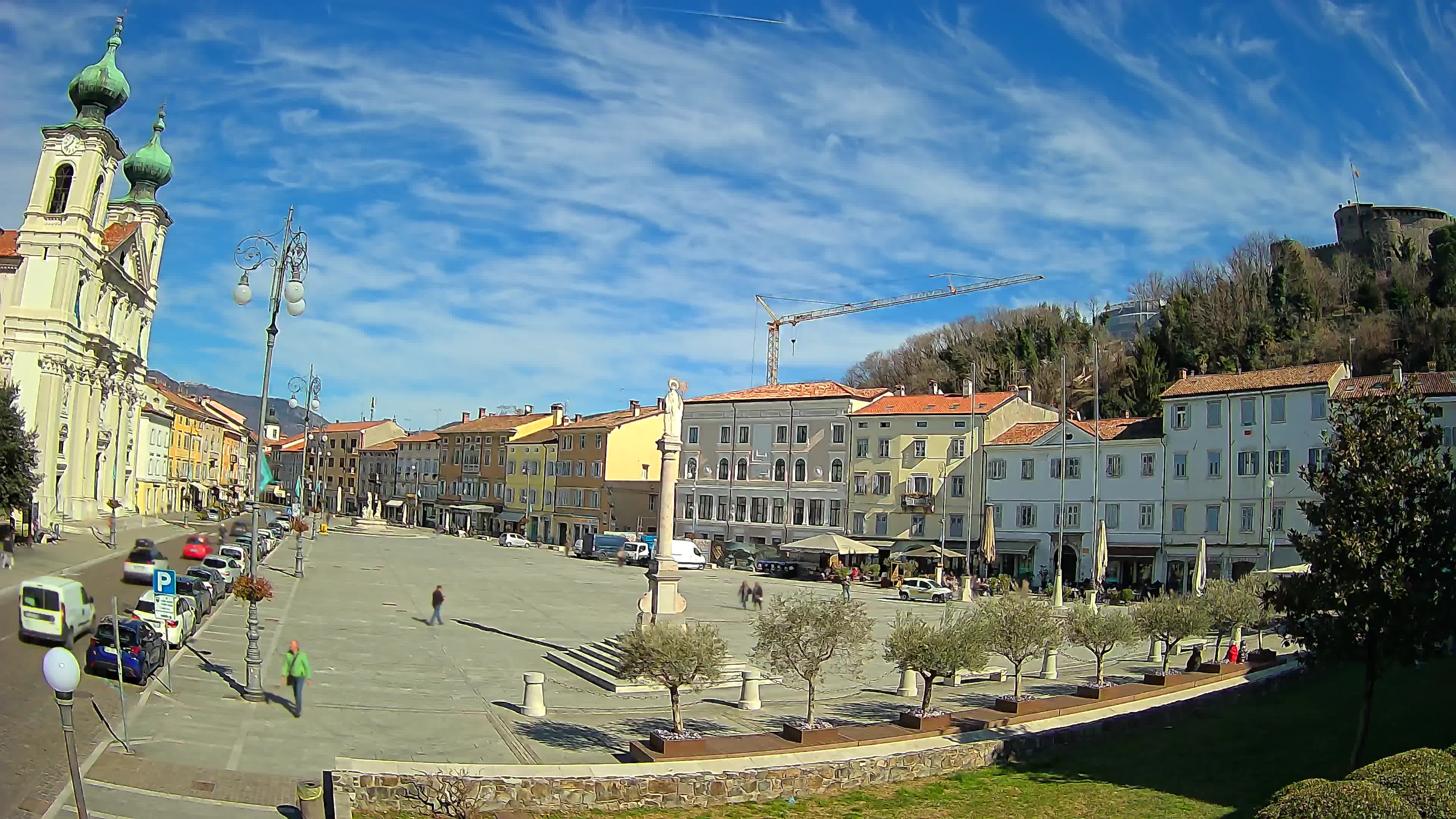 Gorizia – Place Vittoria – église st. Ignazio