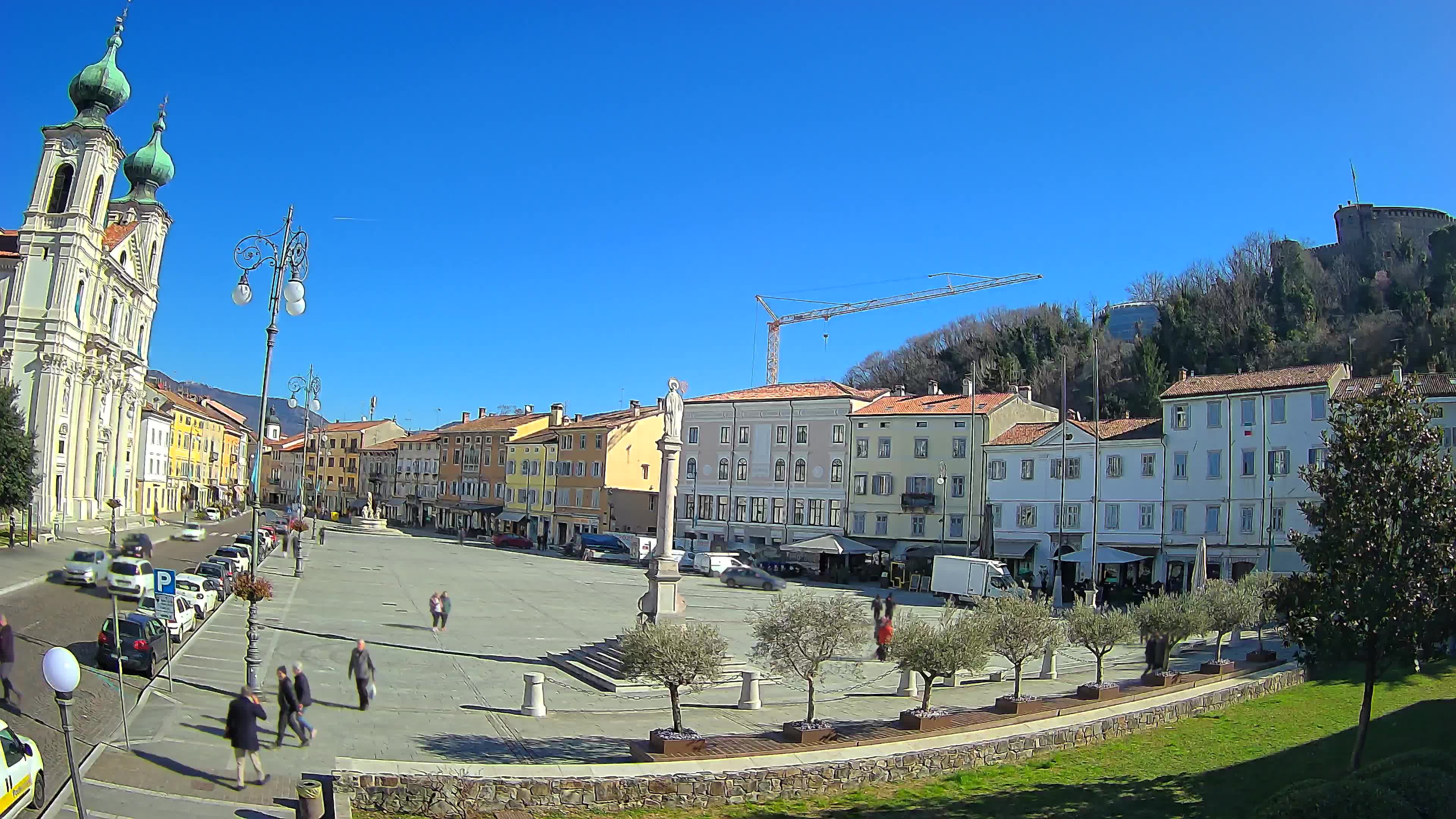 Webcam Gorizia Vittoria square – Church of st. Ignazio