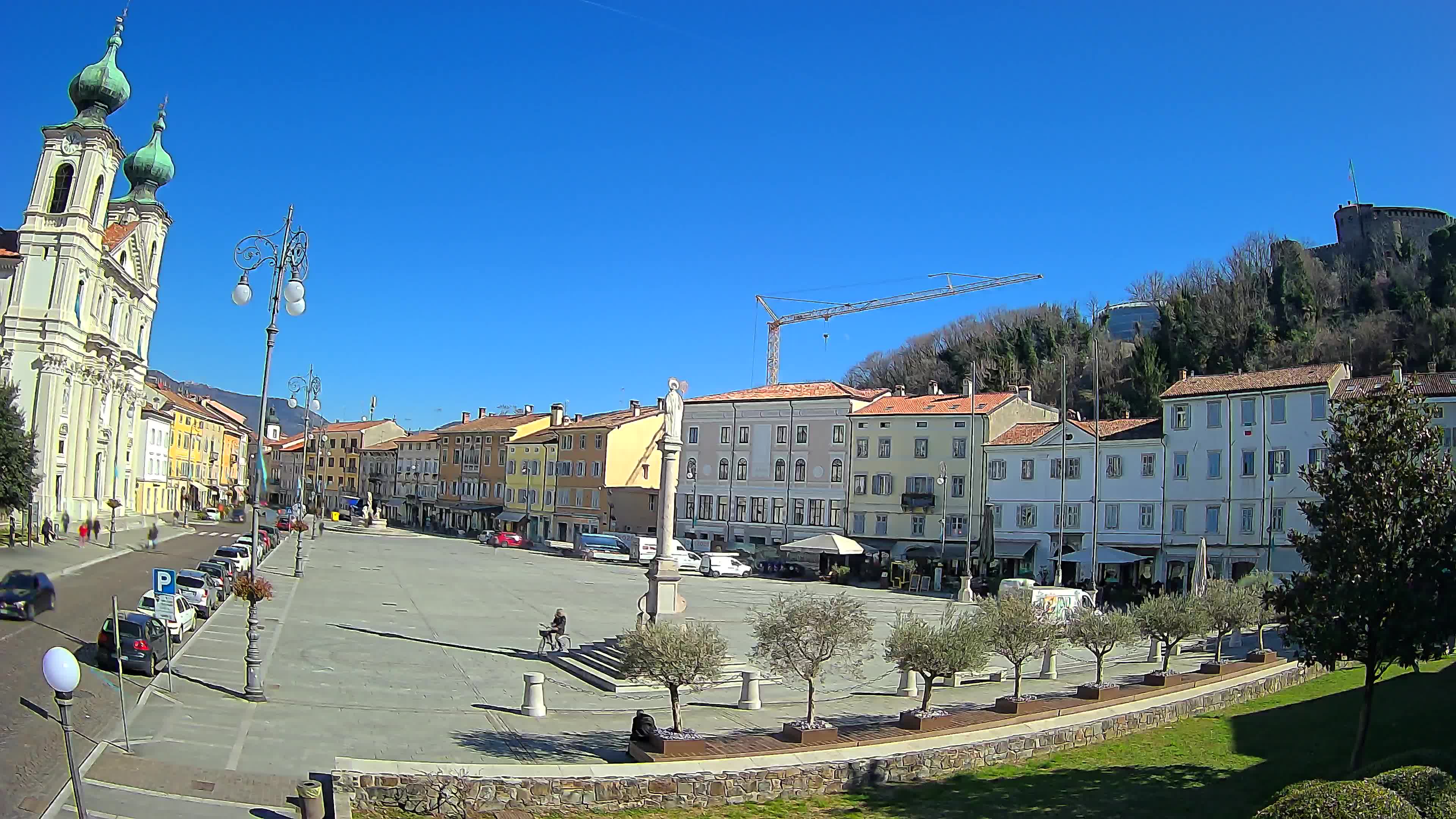 Webcam Gorizia Vittoria square – Church of st. Ignazio