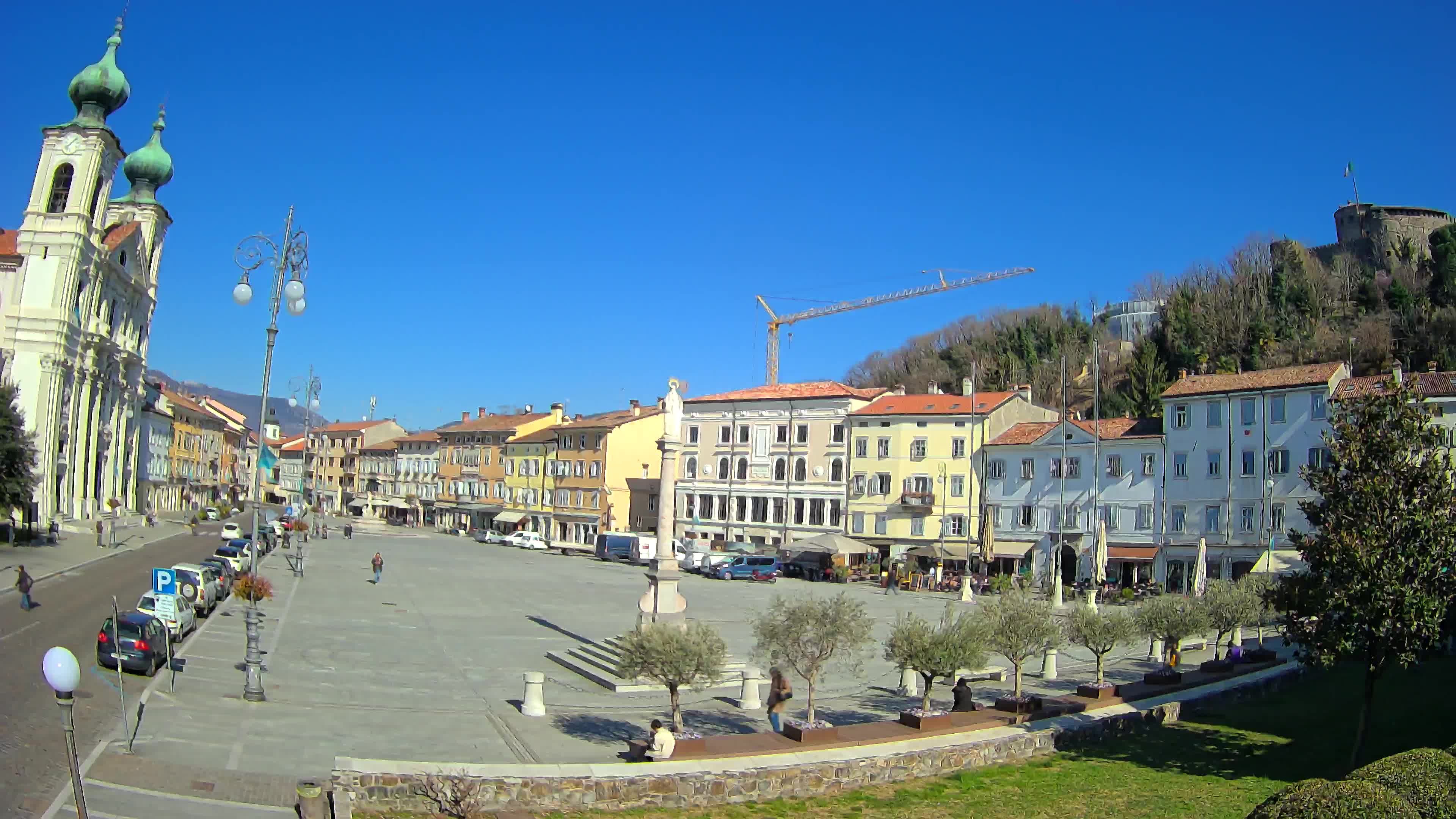 Webcam Gorizia Vittoria square – Church of st. Ignazio