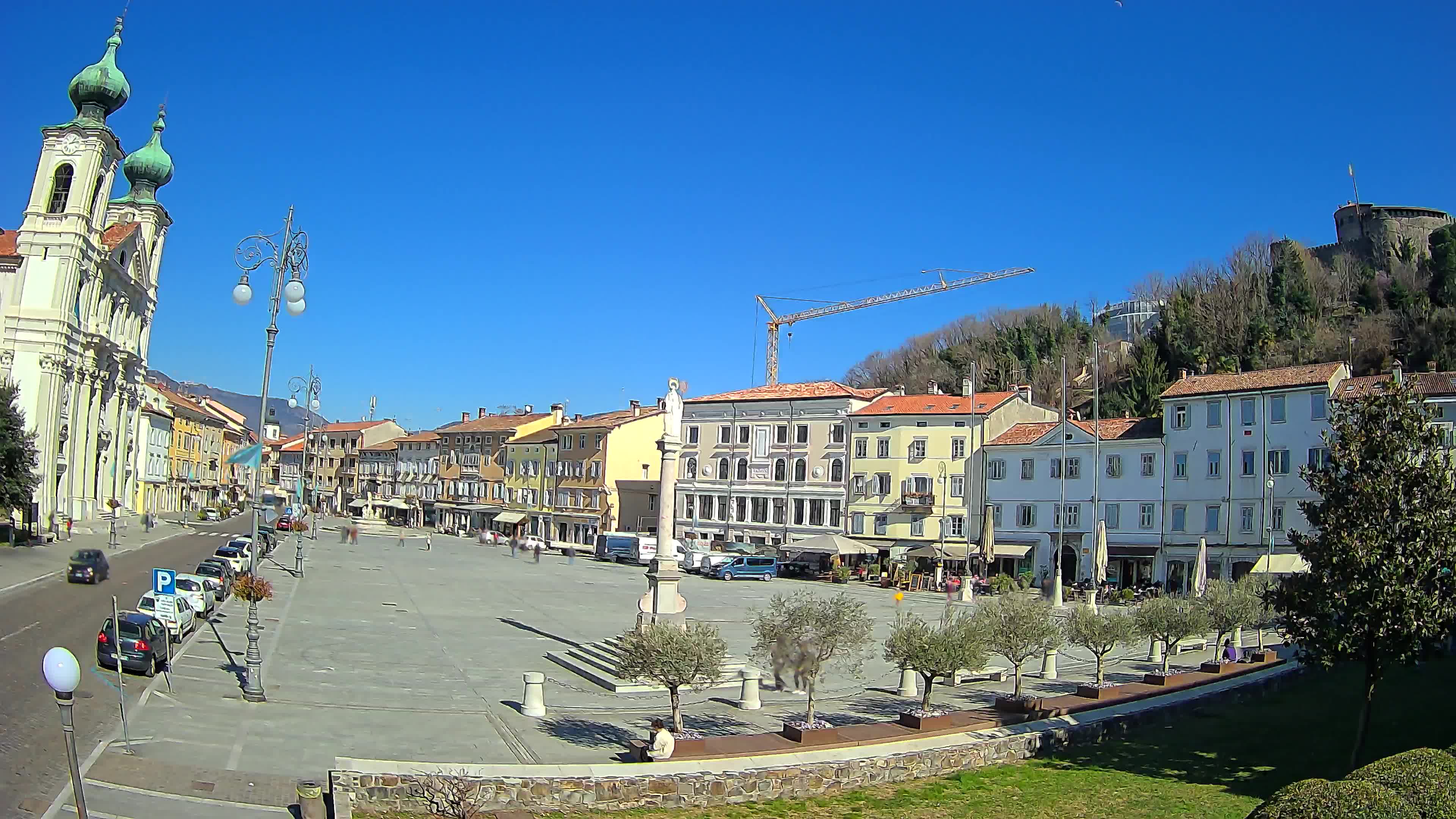 Gorizia – Place Vittoria – église st. Ignazio