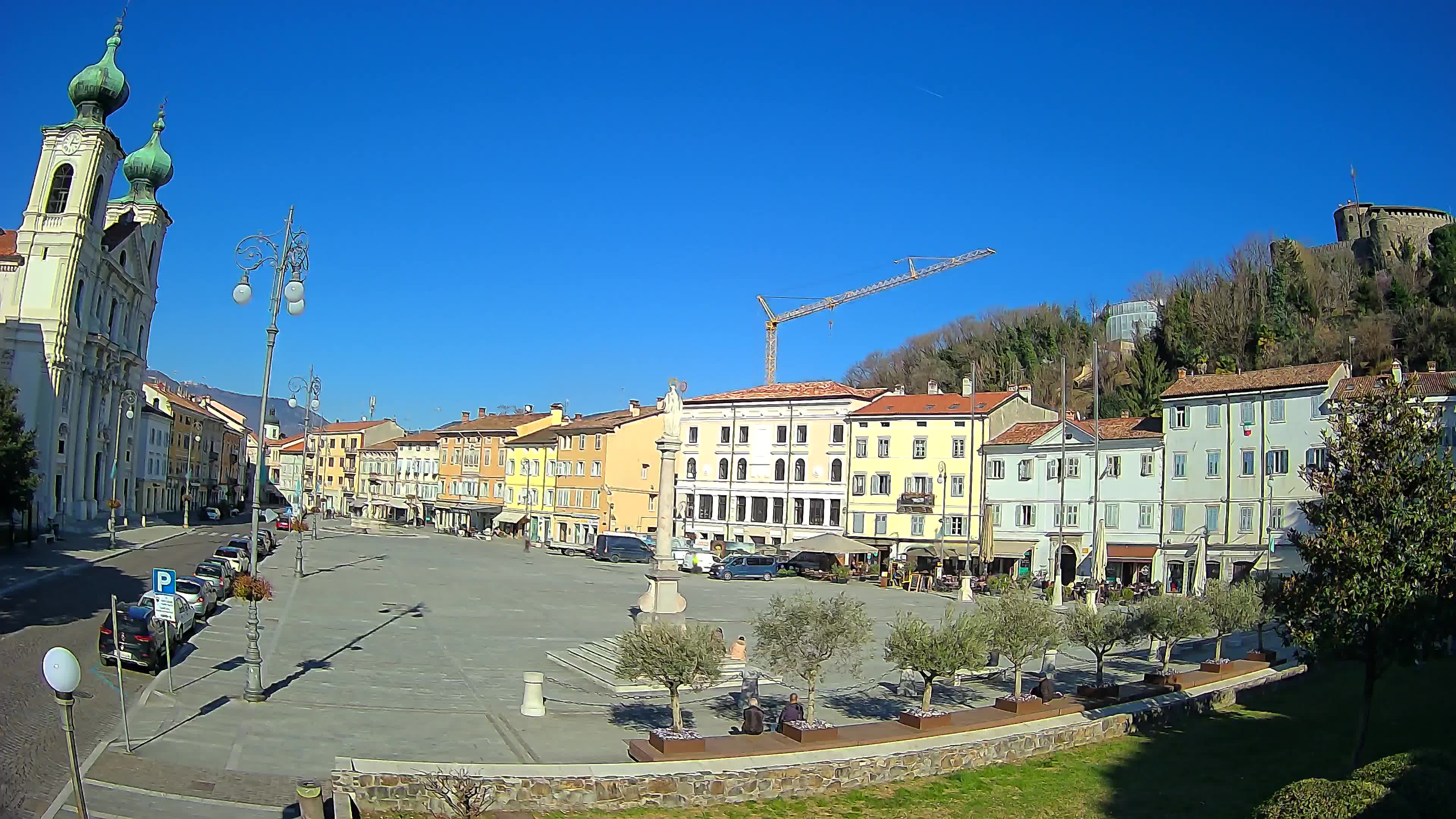 Webcam Gorizia Vittoria square – Church of st. Ignazio