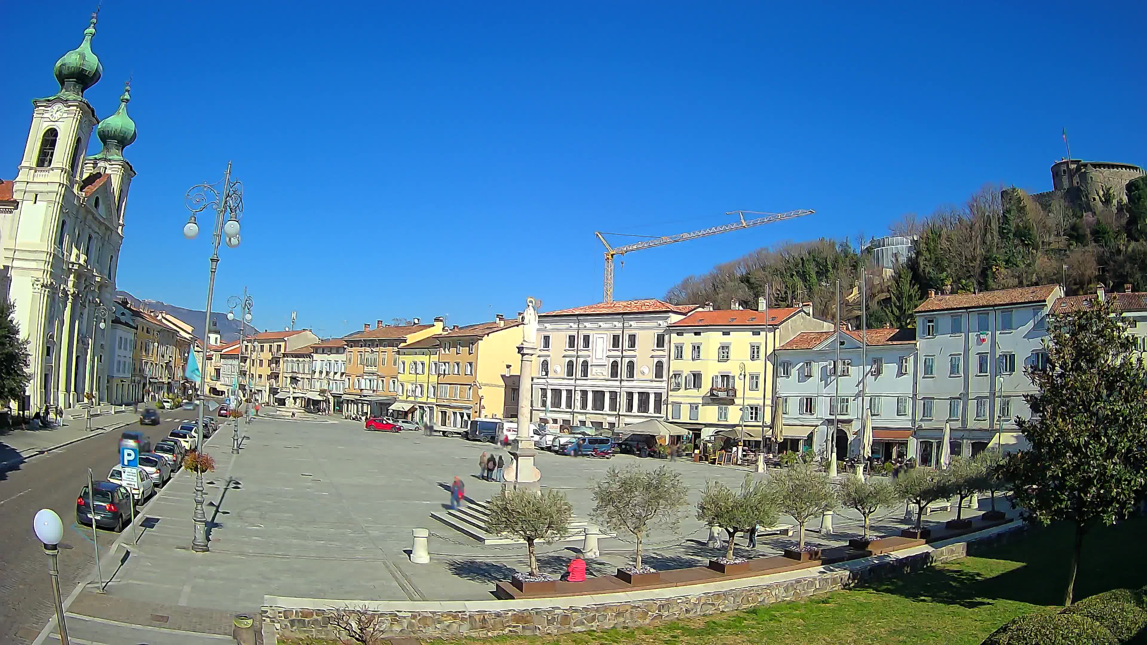 Webcam Gorizia Vittoria square – Church of st. Ignazio