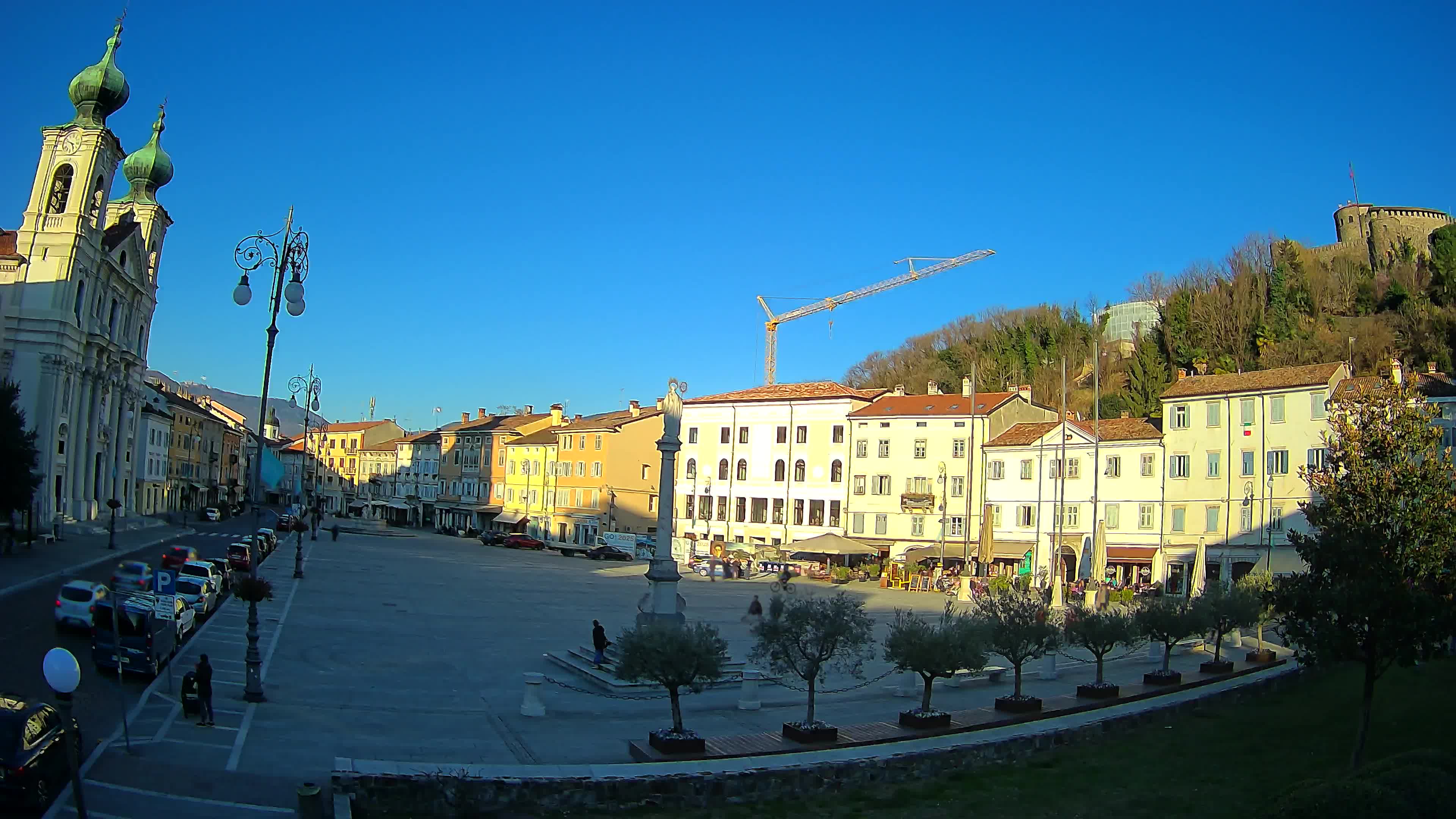 Webcam Gorizia Vittoria square – Church of st. Ignazio