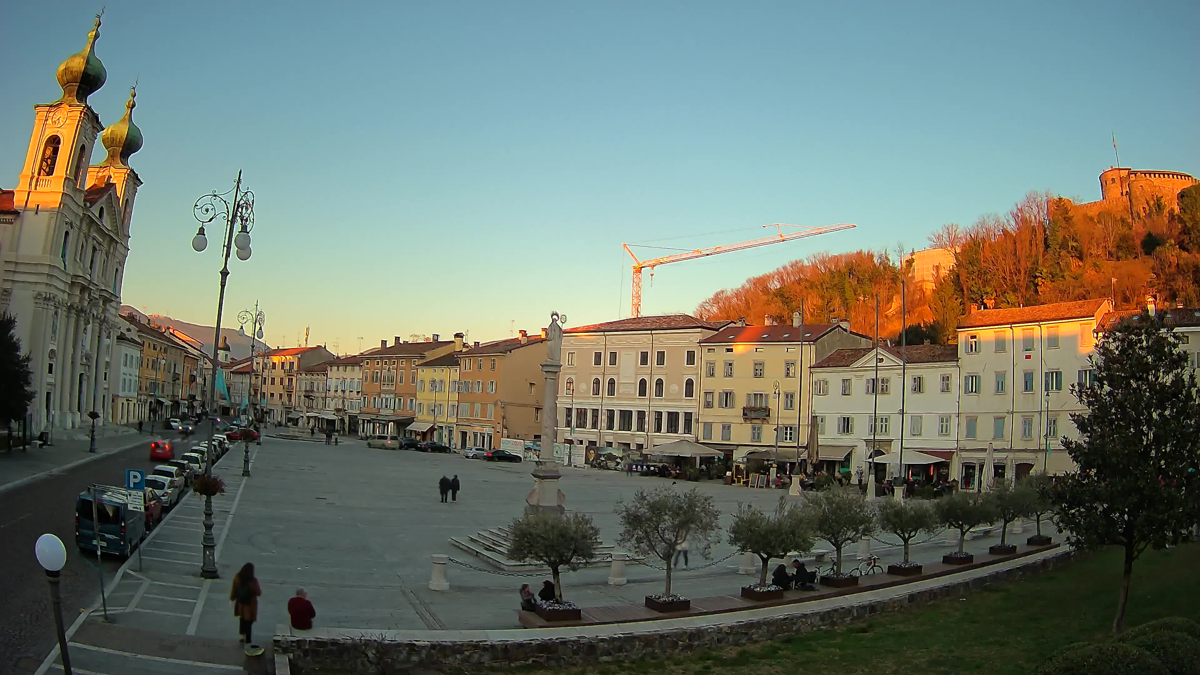 Webcam Gorizia Vittoria square – Church of st. Ignazio