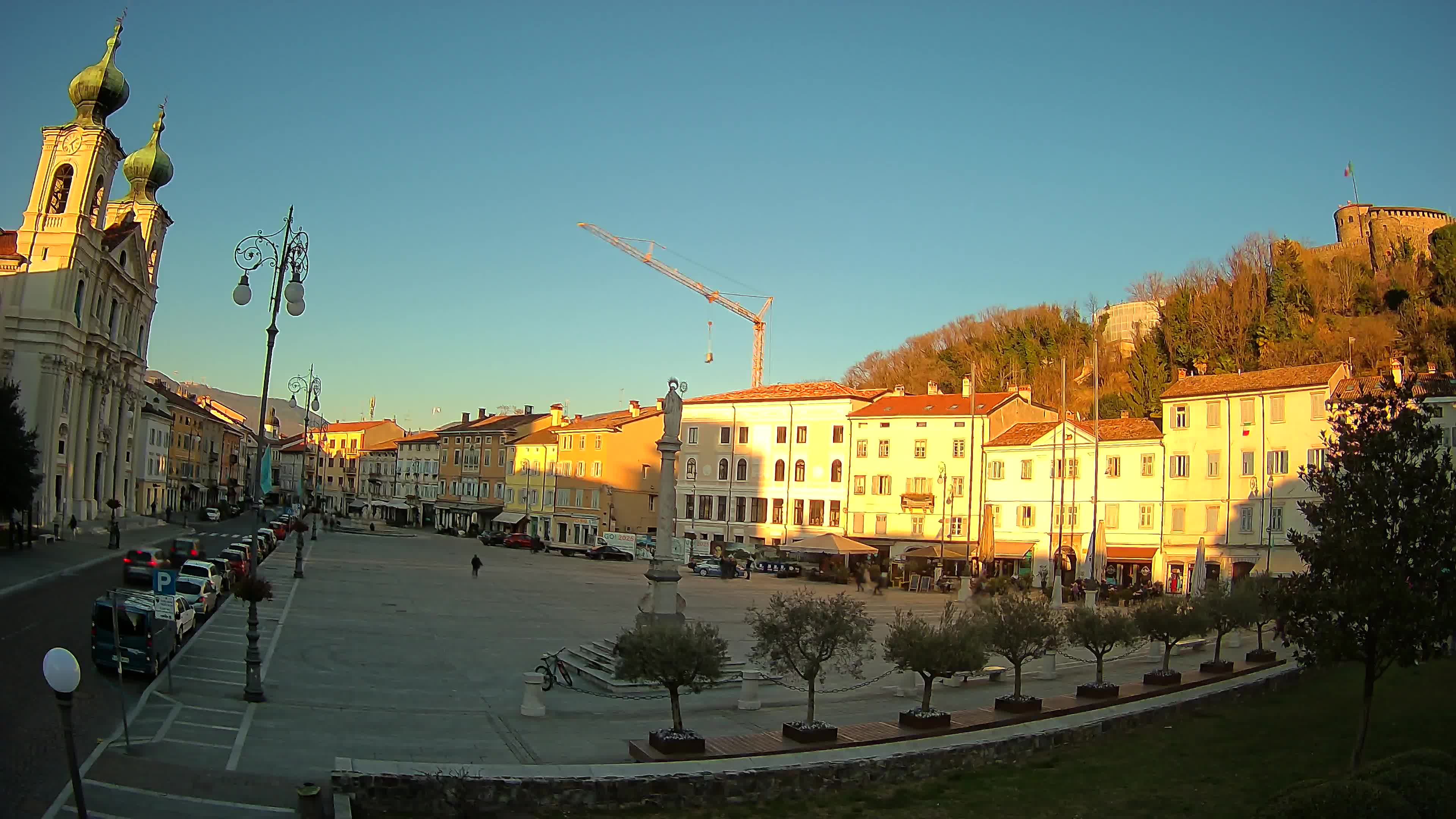 Webcam Gorizia Vittoria square – Church of st. Ignazio