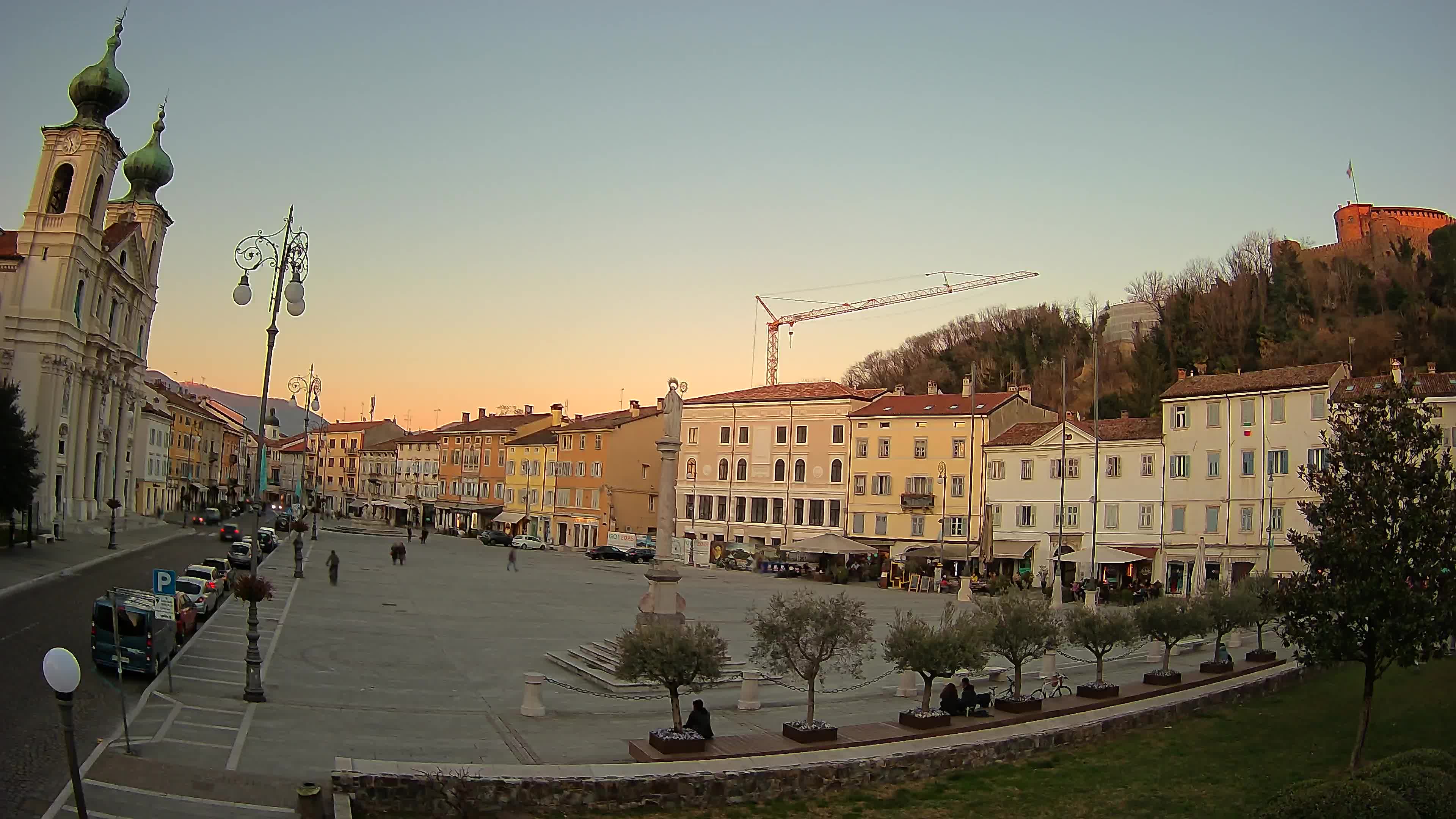 Gorizia – Place Vittoria – église st. Ignazio