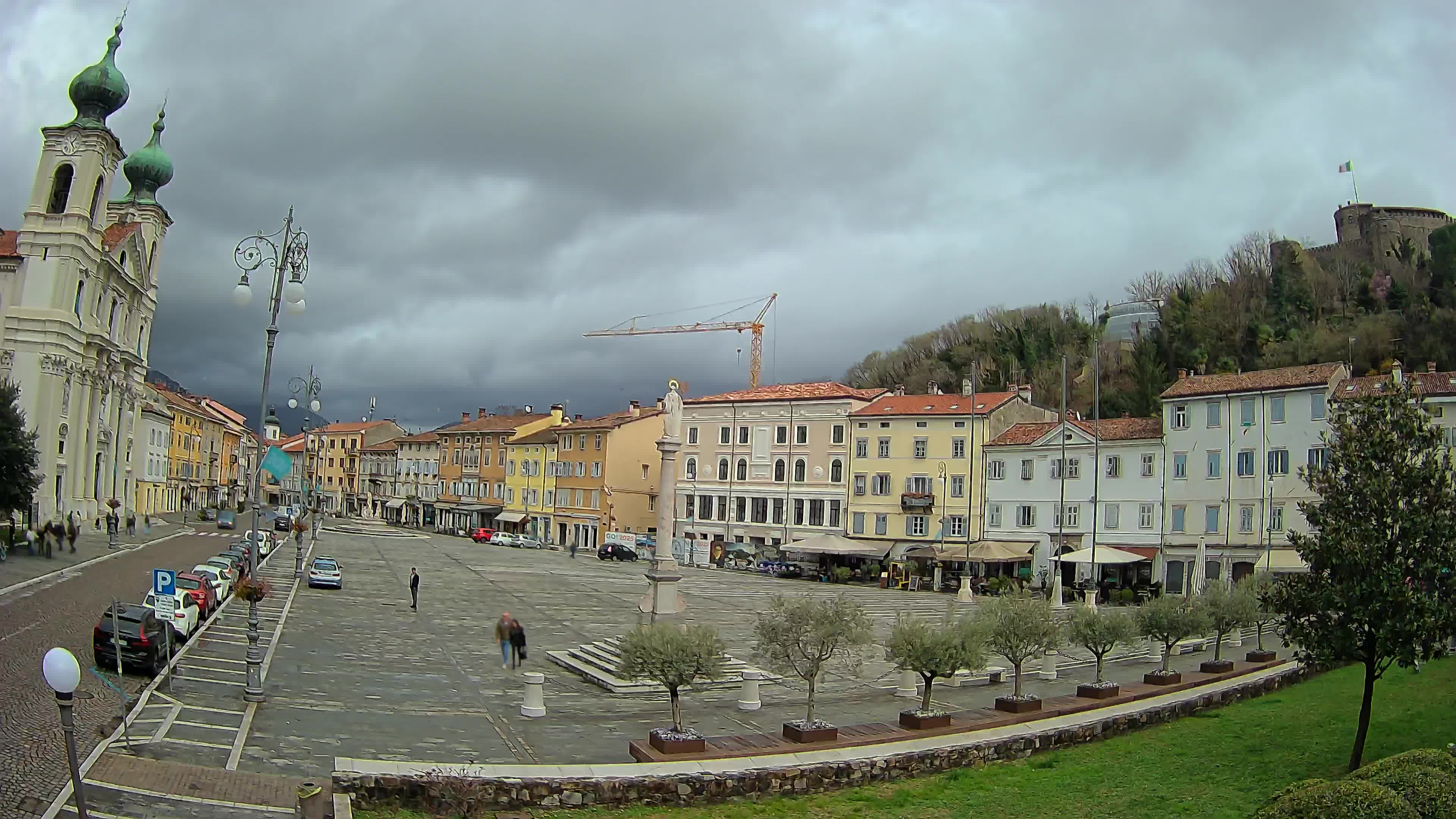 Webcam Gorizia Vittoria square – Church of st. Ignazio