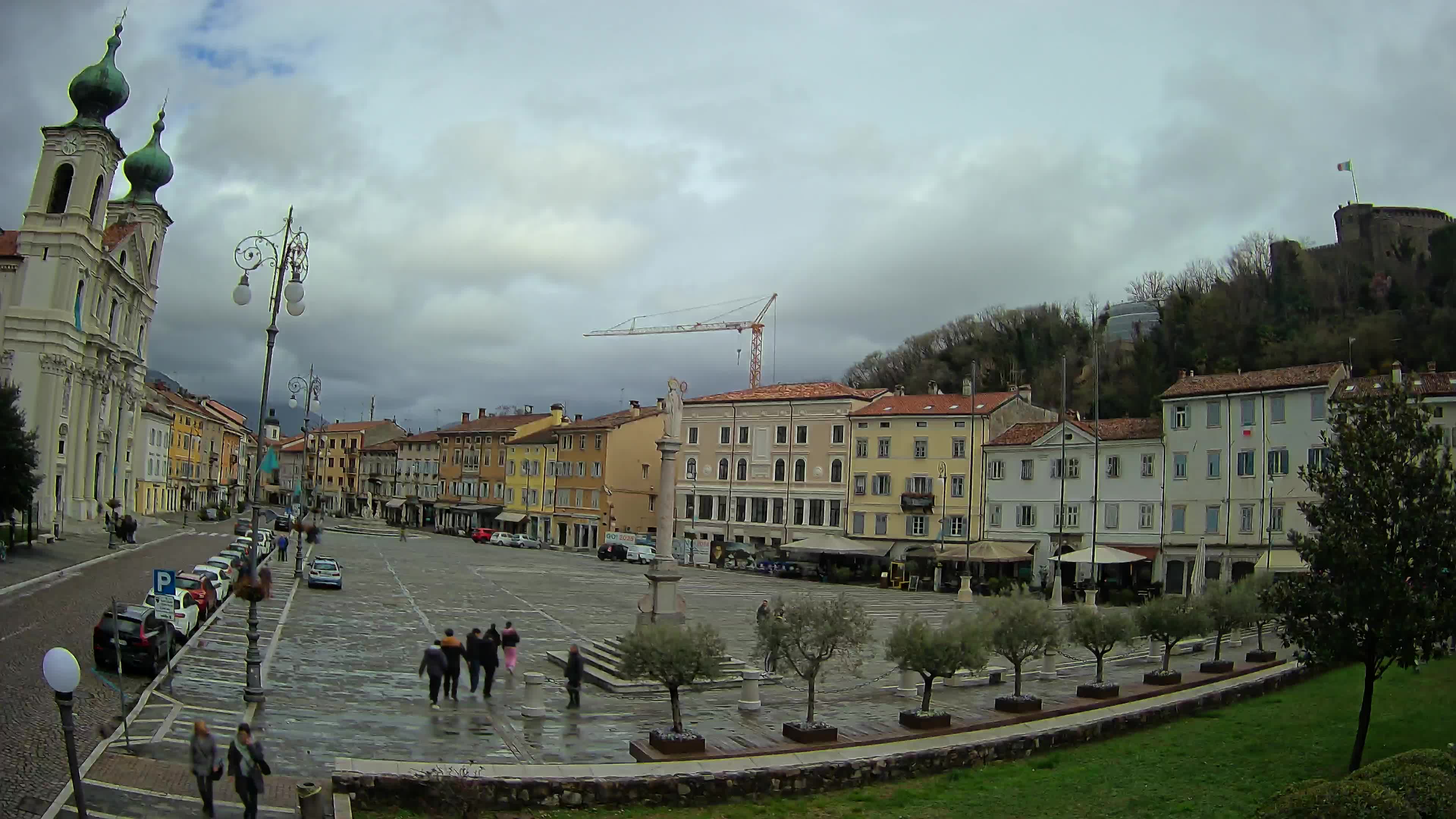 Webcam Gorizia Vittoria square – Church of st. Ignazio