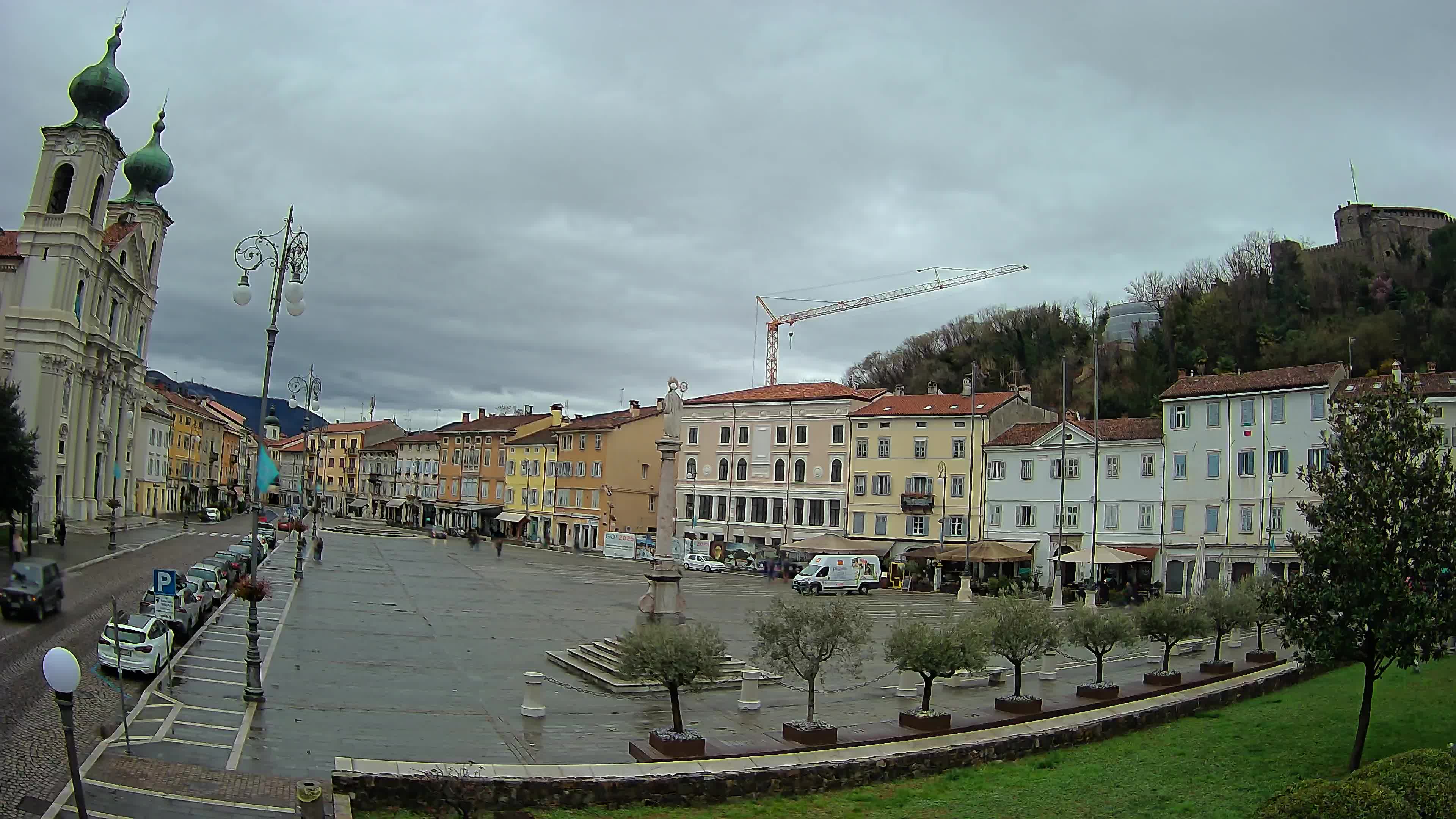 Webcam Gorizia Vittoria square – Church of st. Ignazio