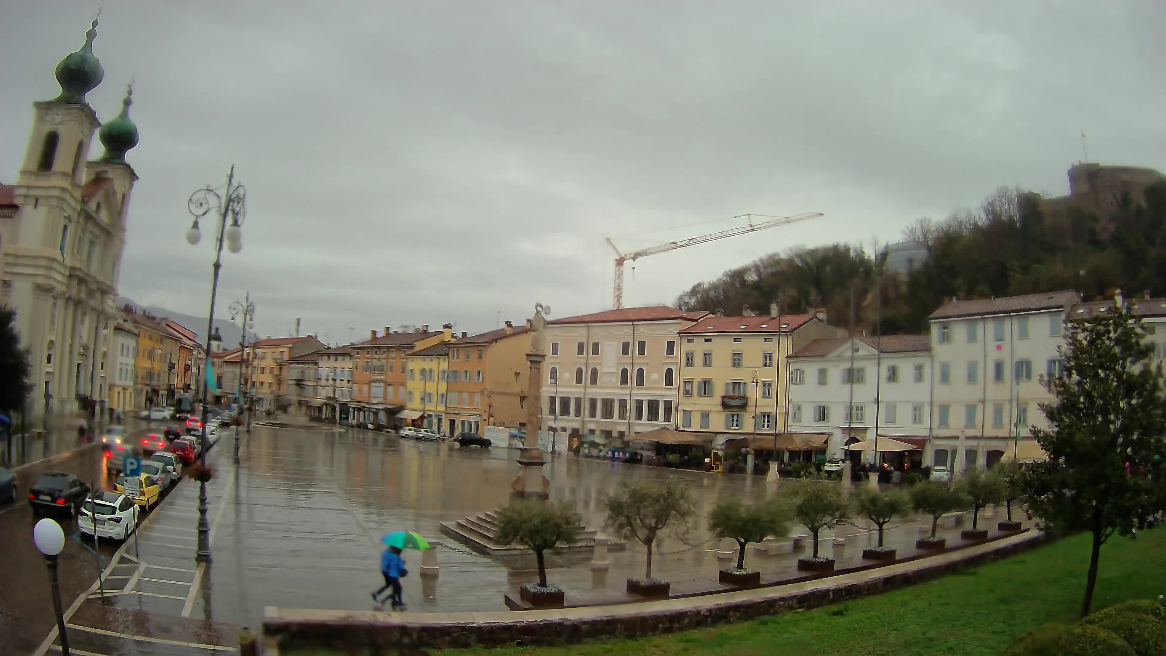 Webcam Gorizia Vittoria square – Church of st. Ignazio