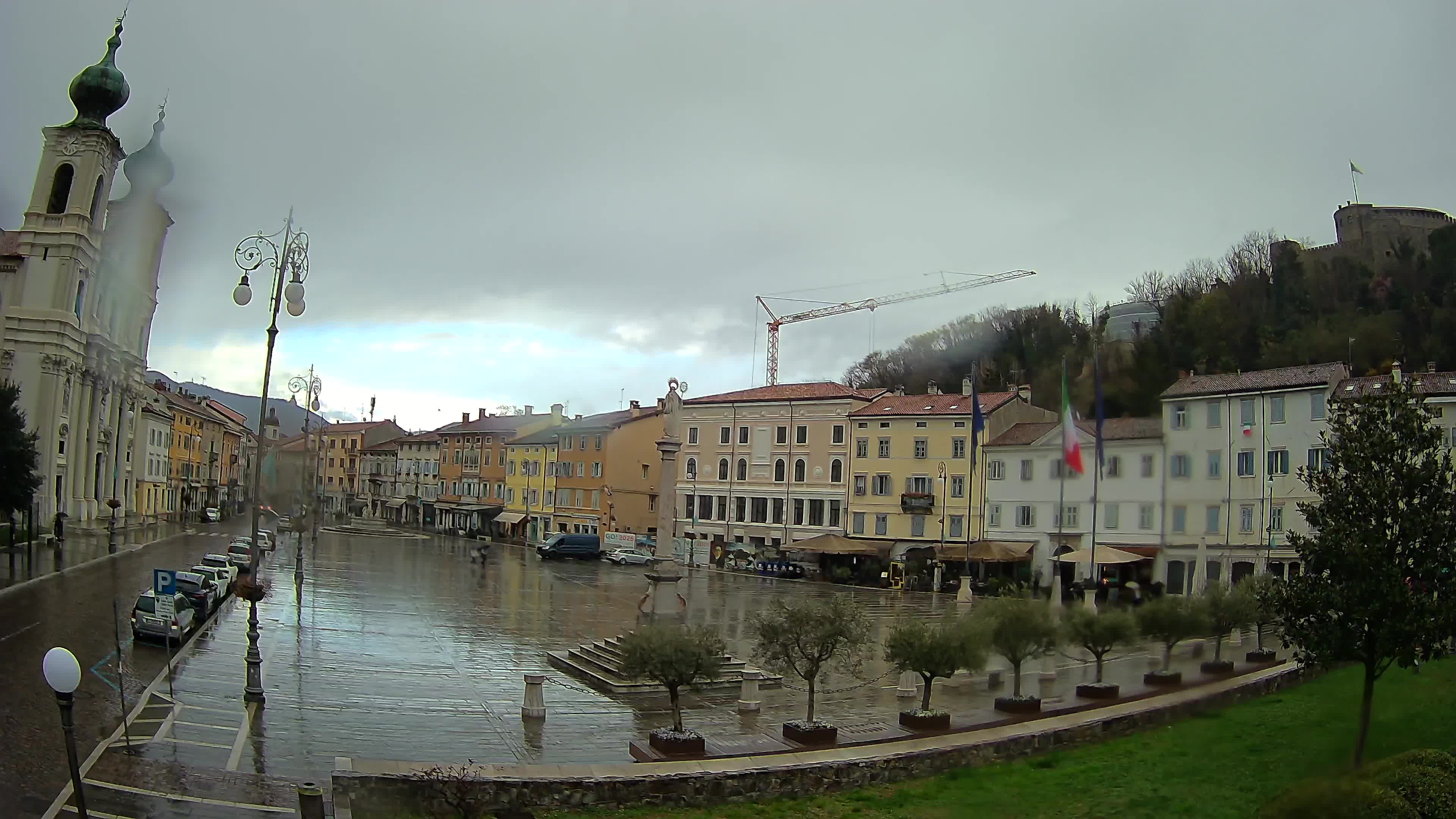 Webcam Gorizia Vittoria square – Church of st. Ignazio