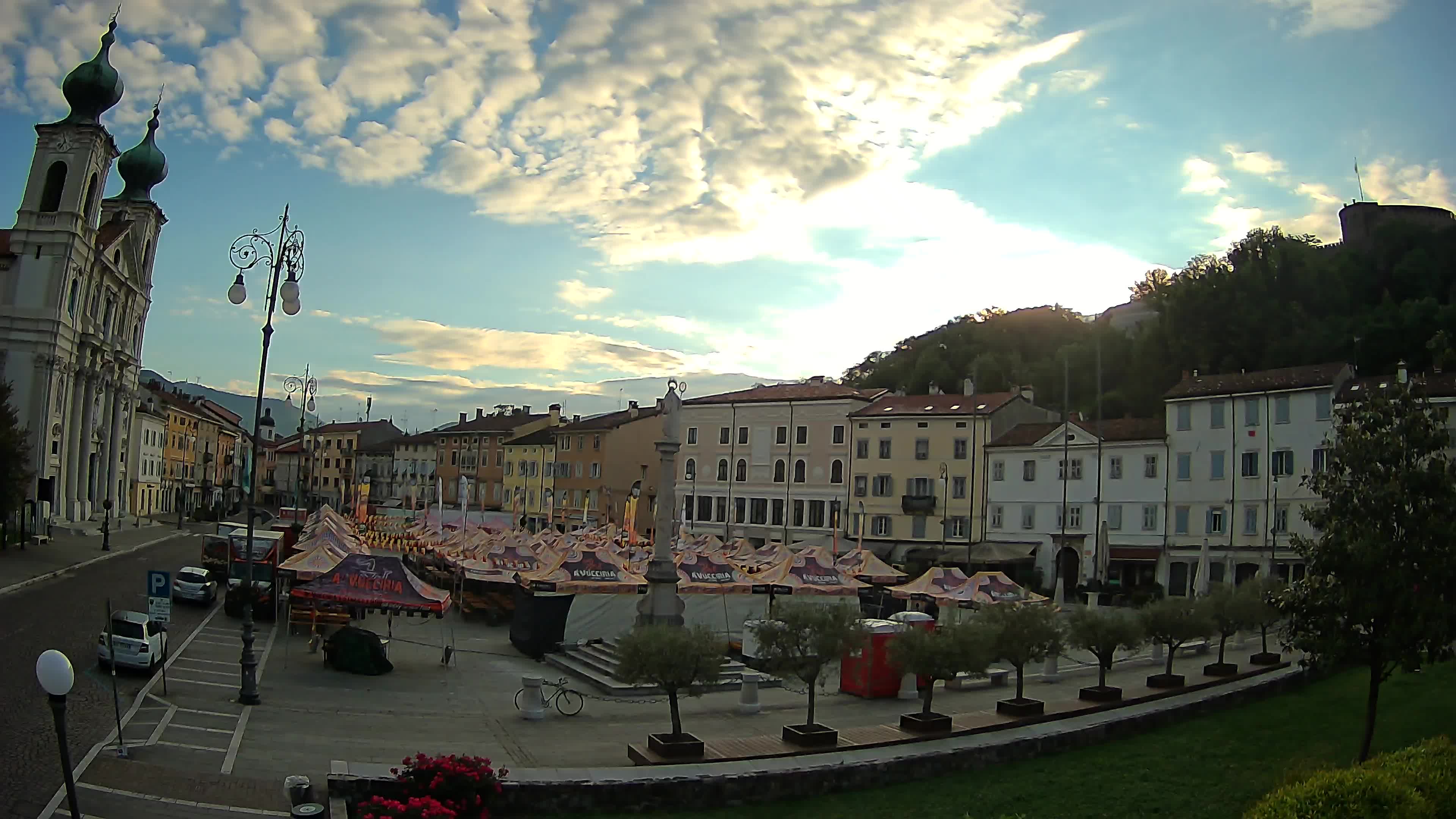 Webcam Gorizia Vittoria square – Church of st. Ignazio