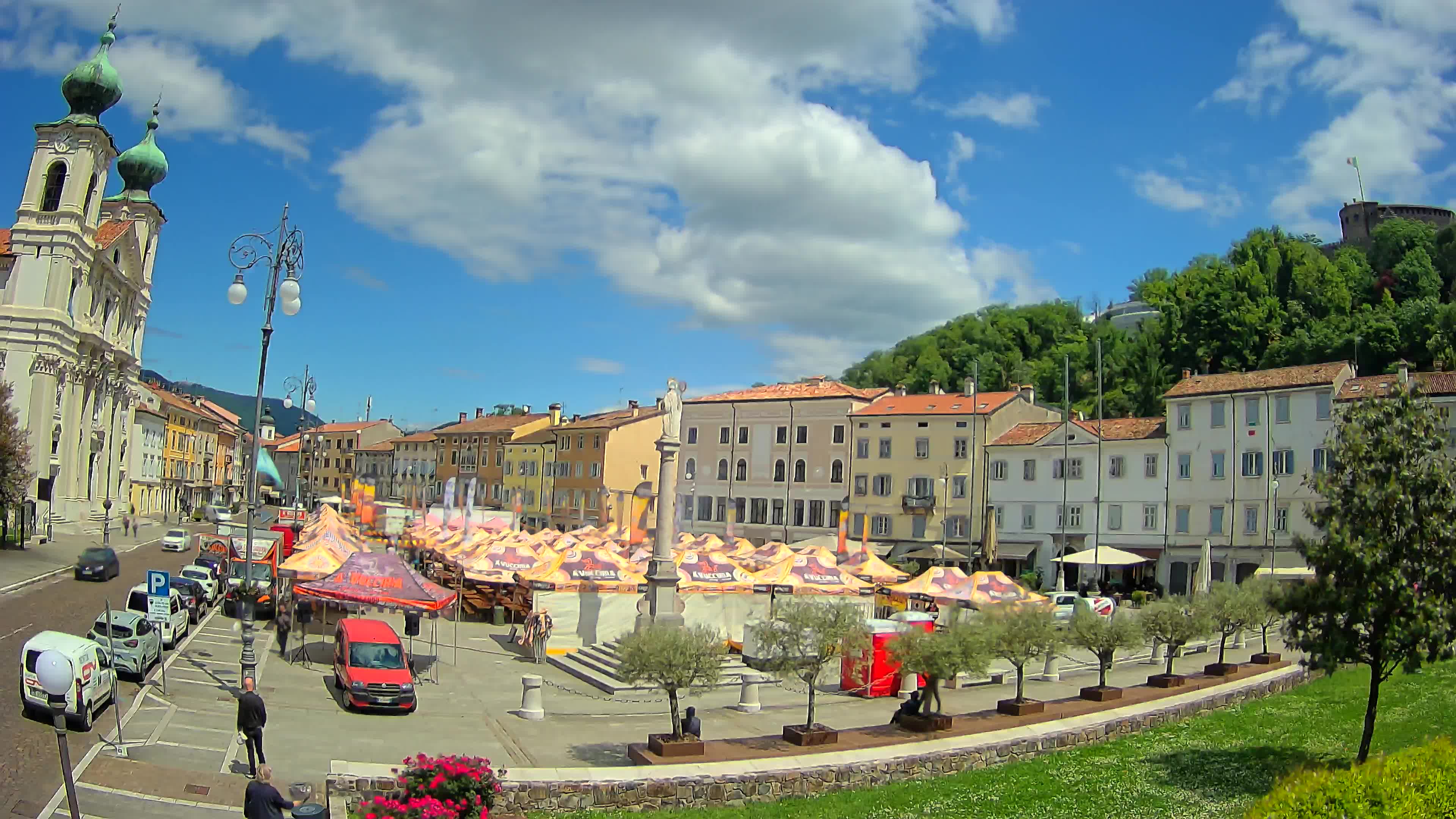 Webcam Gorizia Vittoria square – Church of st. Ignazio