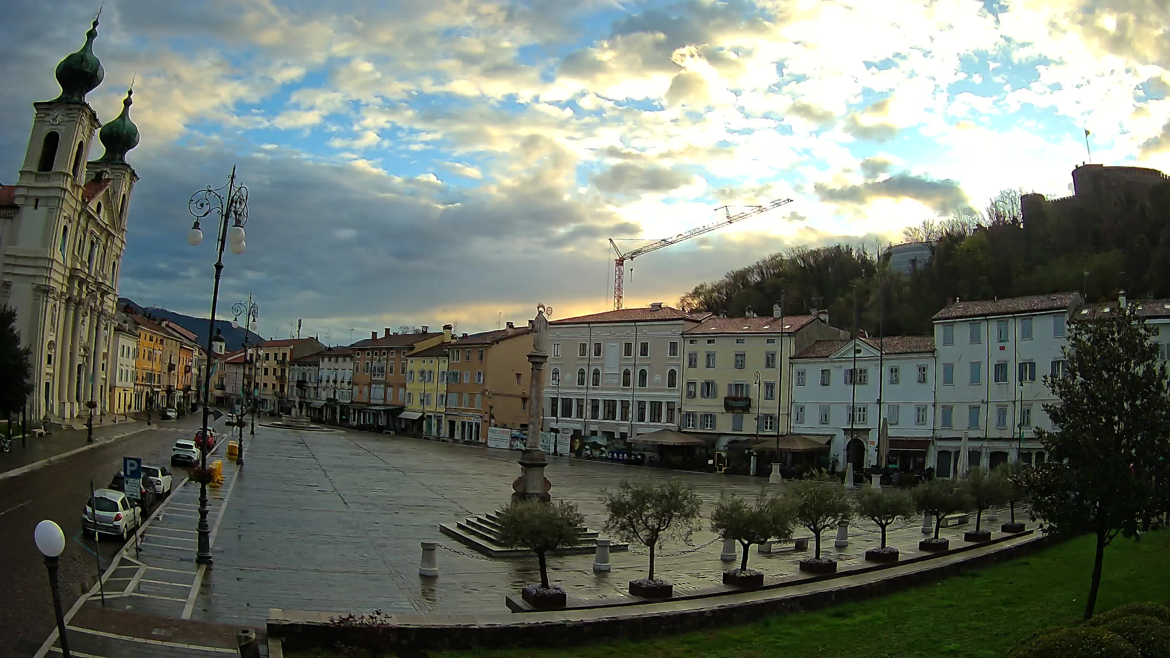 Webcam Gorizia Vittoria square – Church of st. Ignazio