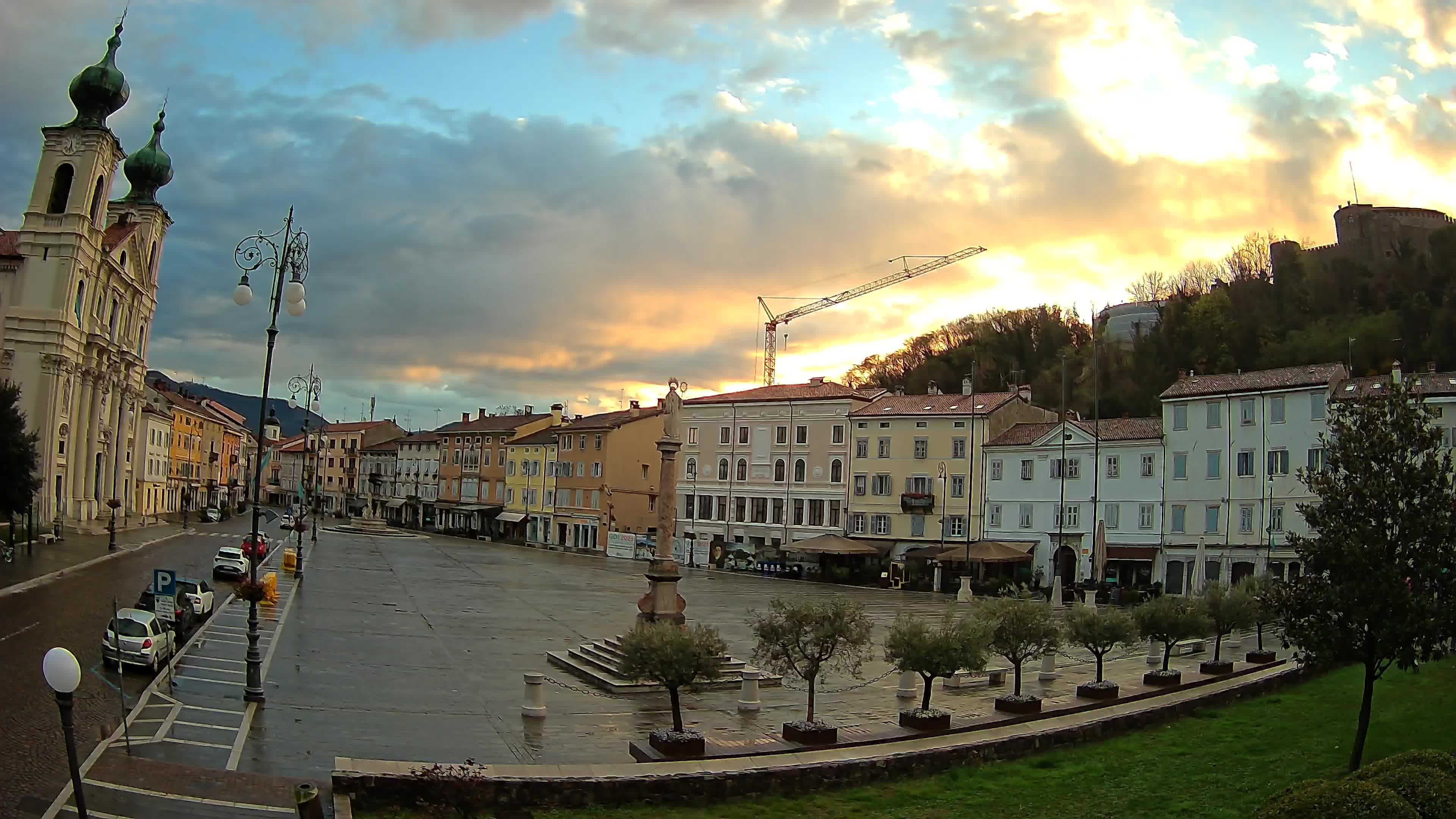 Gorizia – Place Vittoria – église st. Ignazio