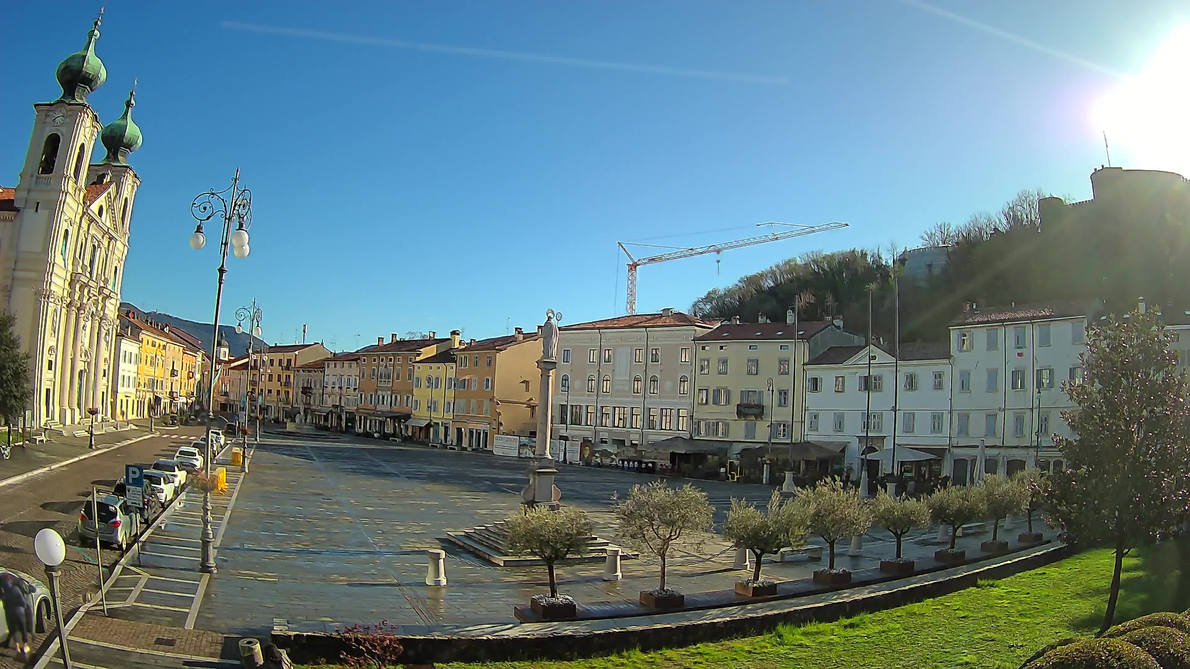 Webcam Gorizia Vittoria square – Church of st. Ignazio